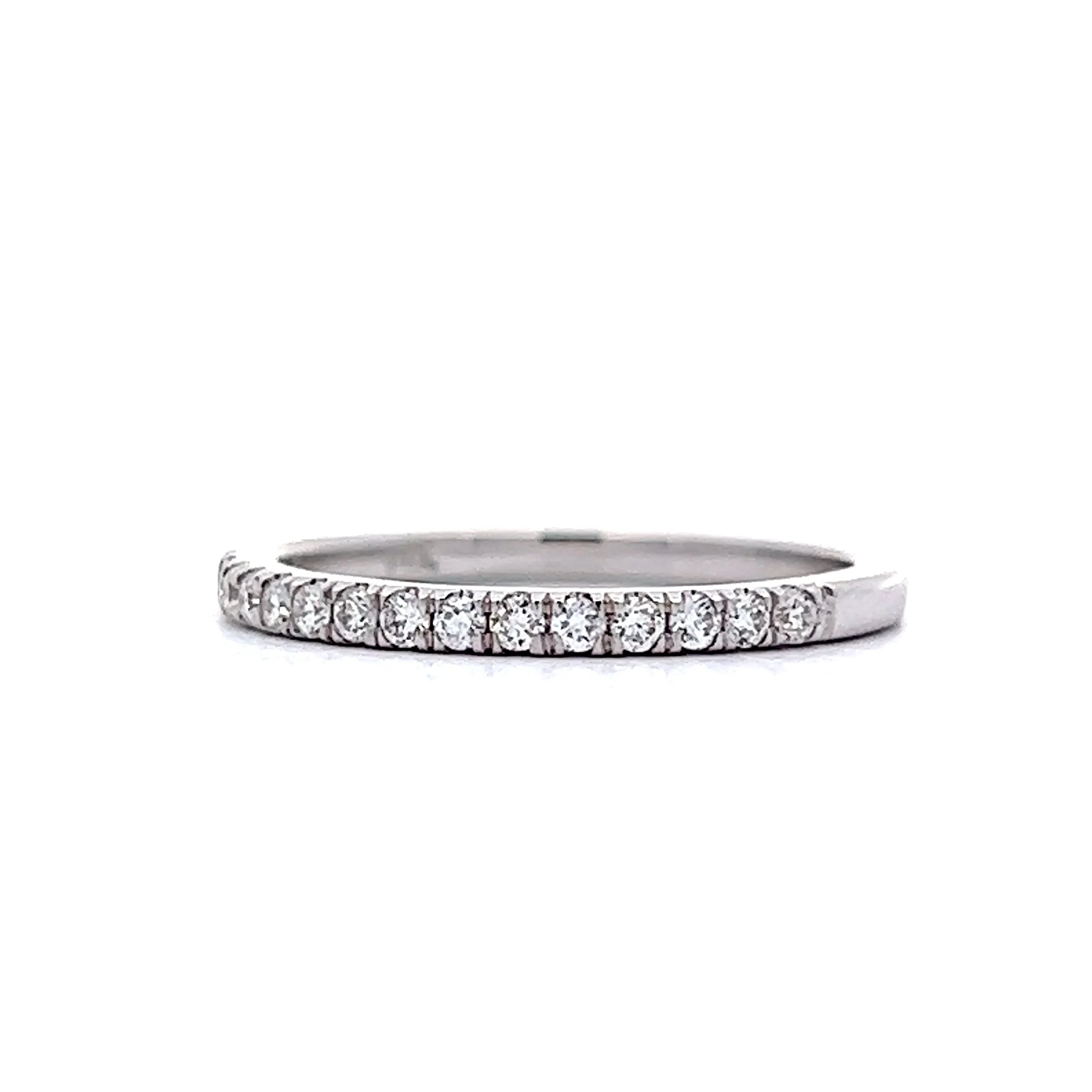 .28 Carat Diamond Wedding Band in White Gold - Image 2