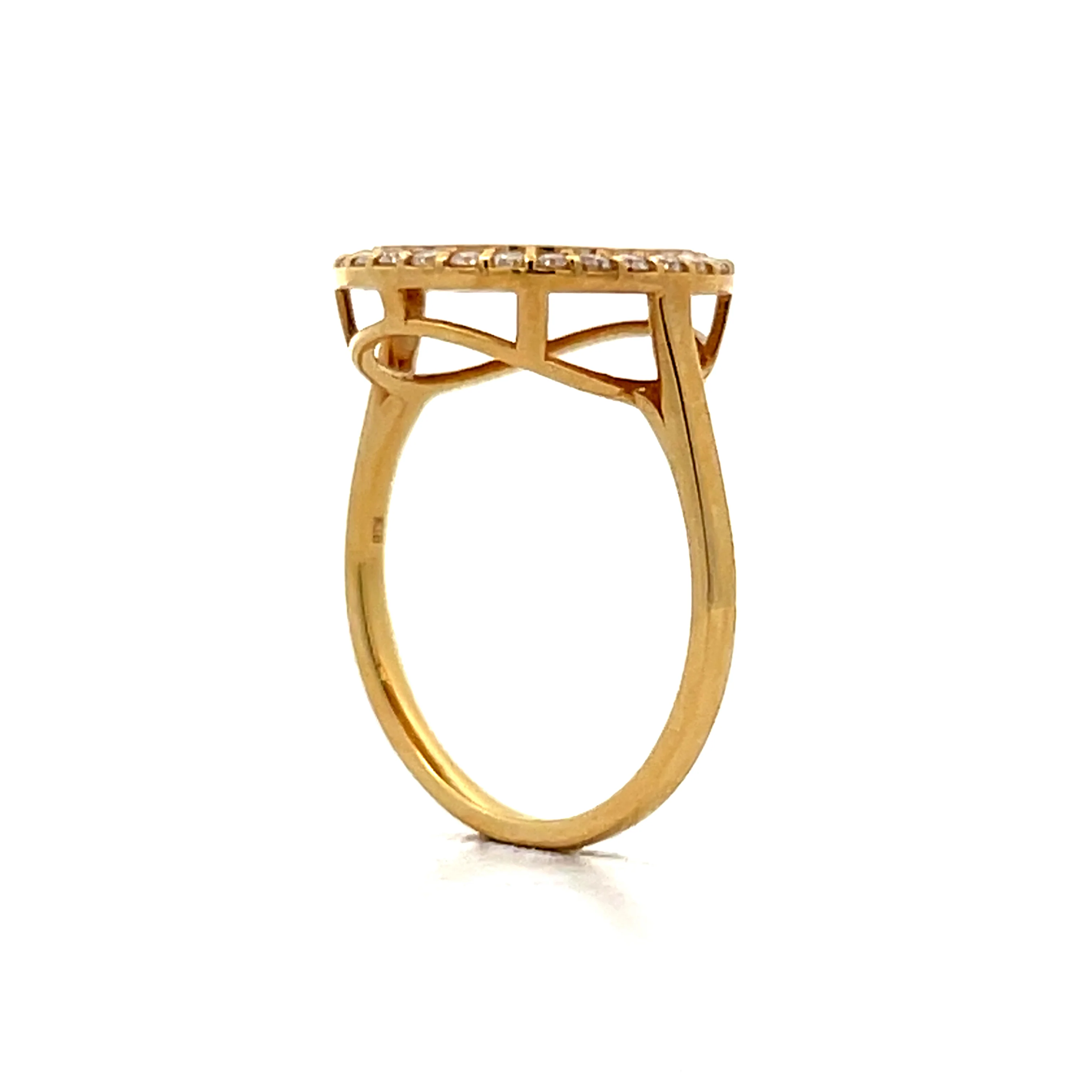 .28 Queen Elizabeth Coin Cocktail Ring in 18k - Image 5