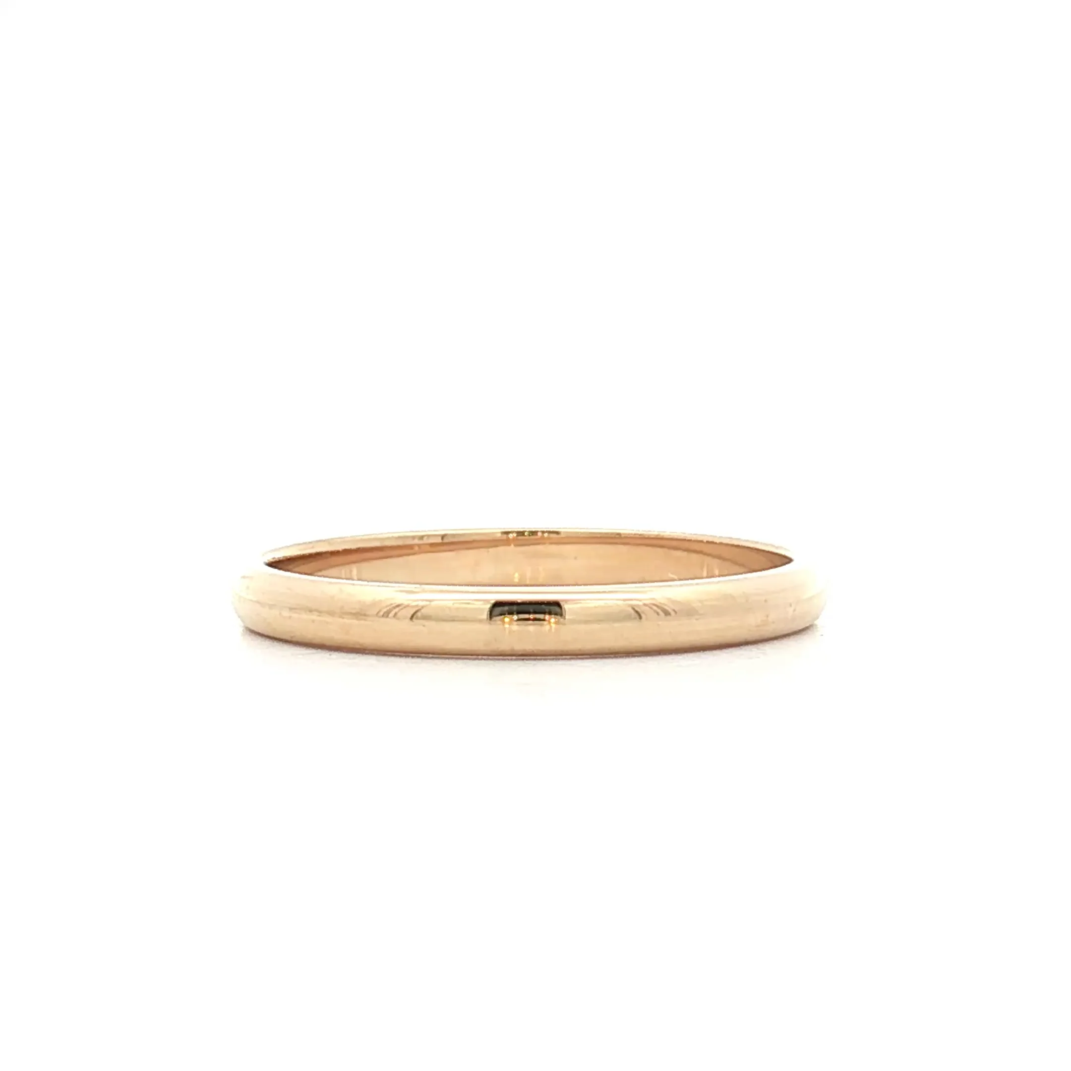 2mm Classic Wedding Band 14k Yellow Gold