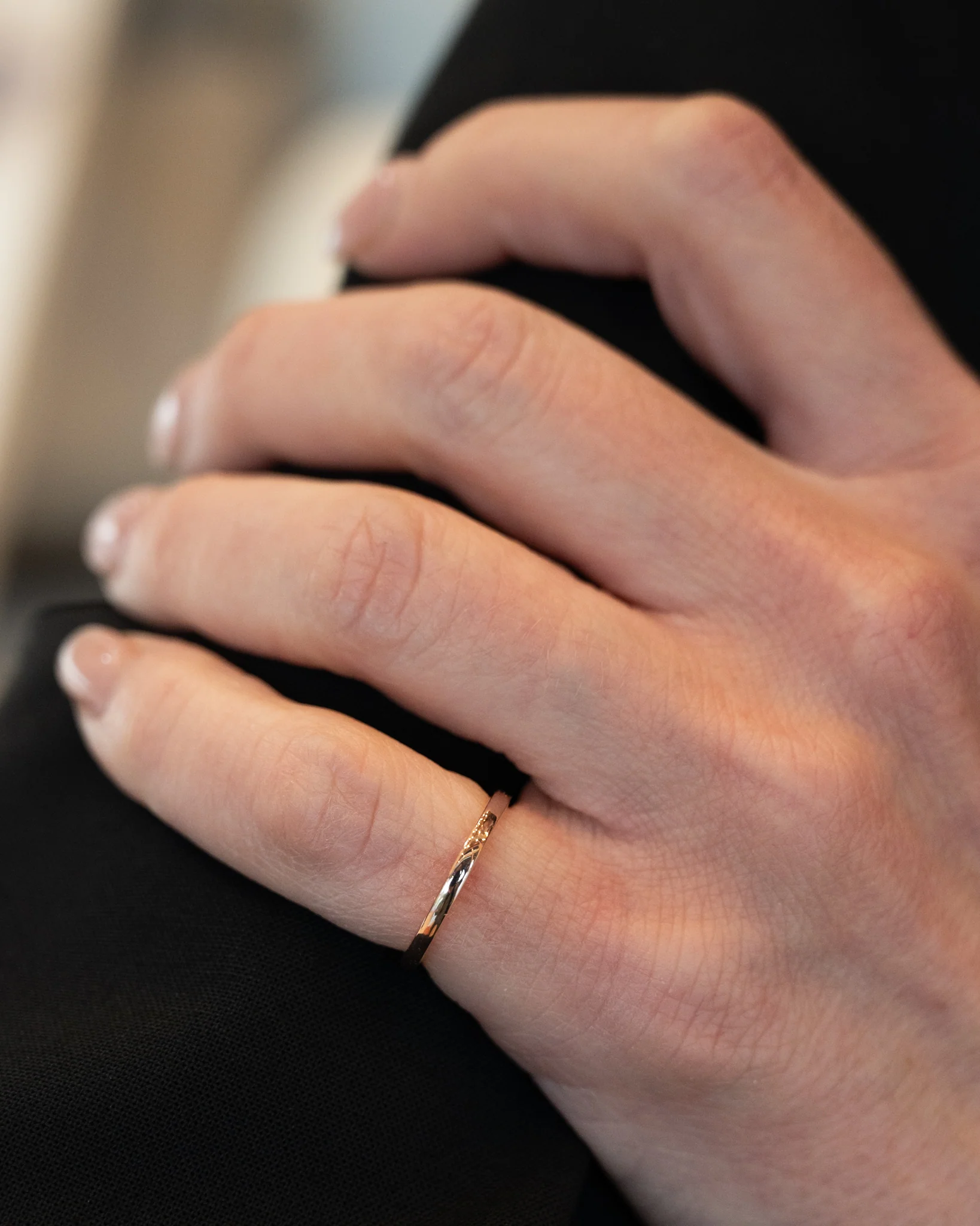 2mm Classic Wedding Band in 14k Rose Gold - Image 10