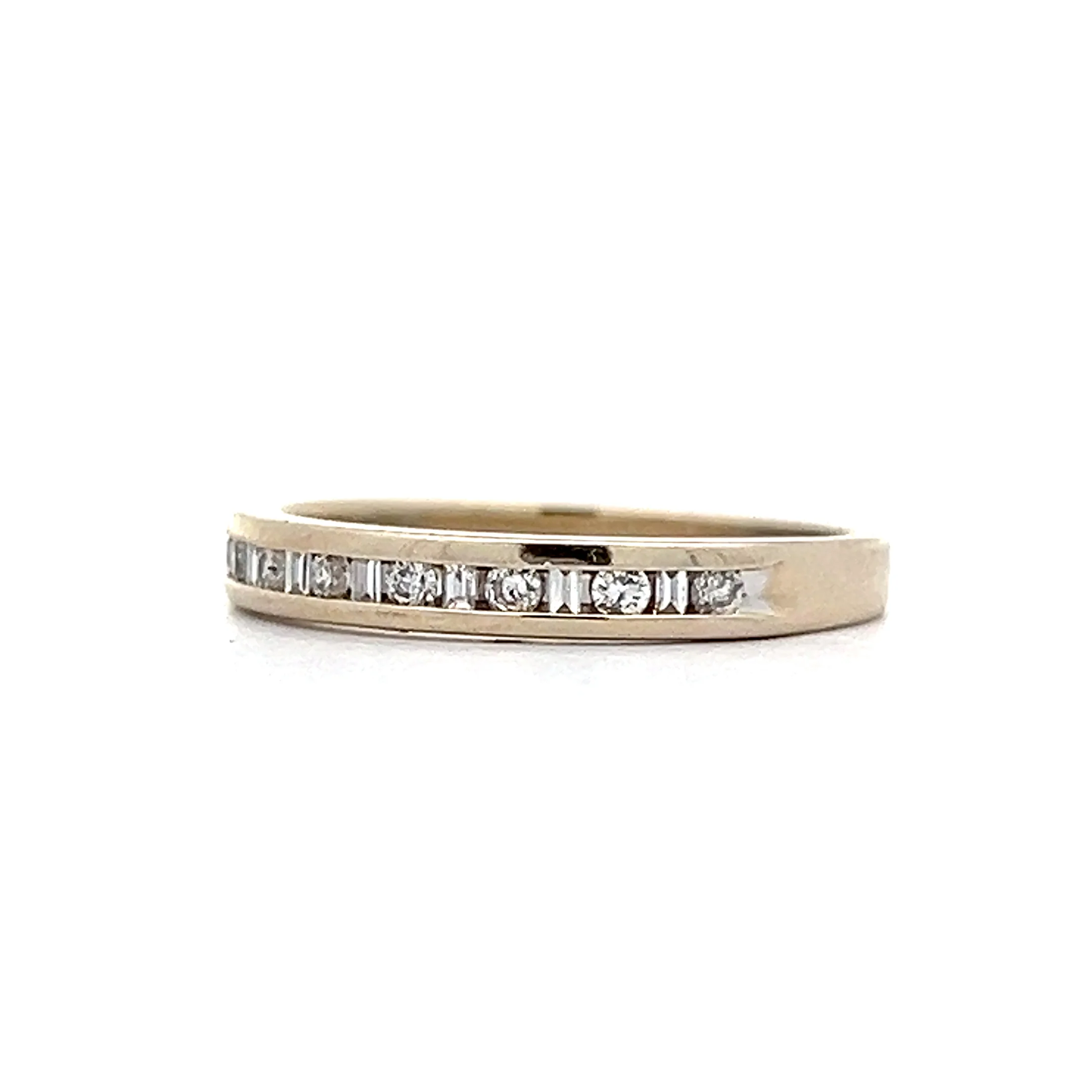 .30 Channel Set Diamond Wedding Band in 14k - Image 2