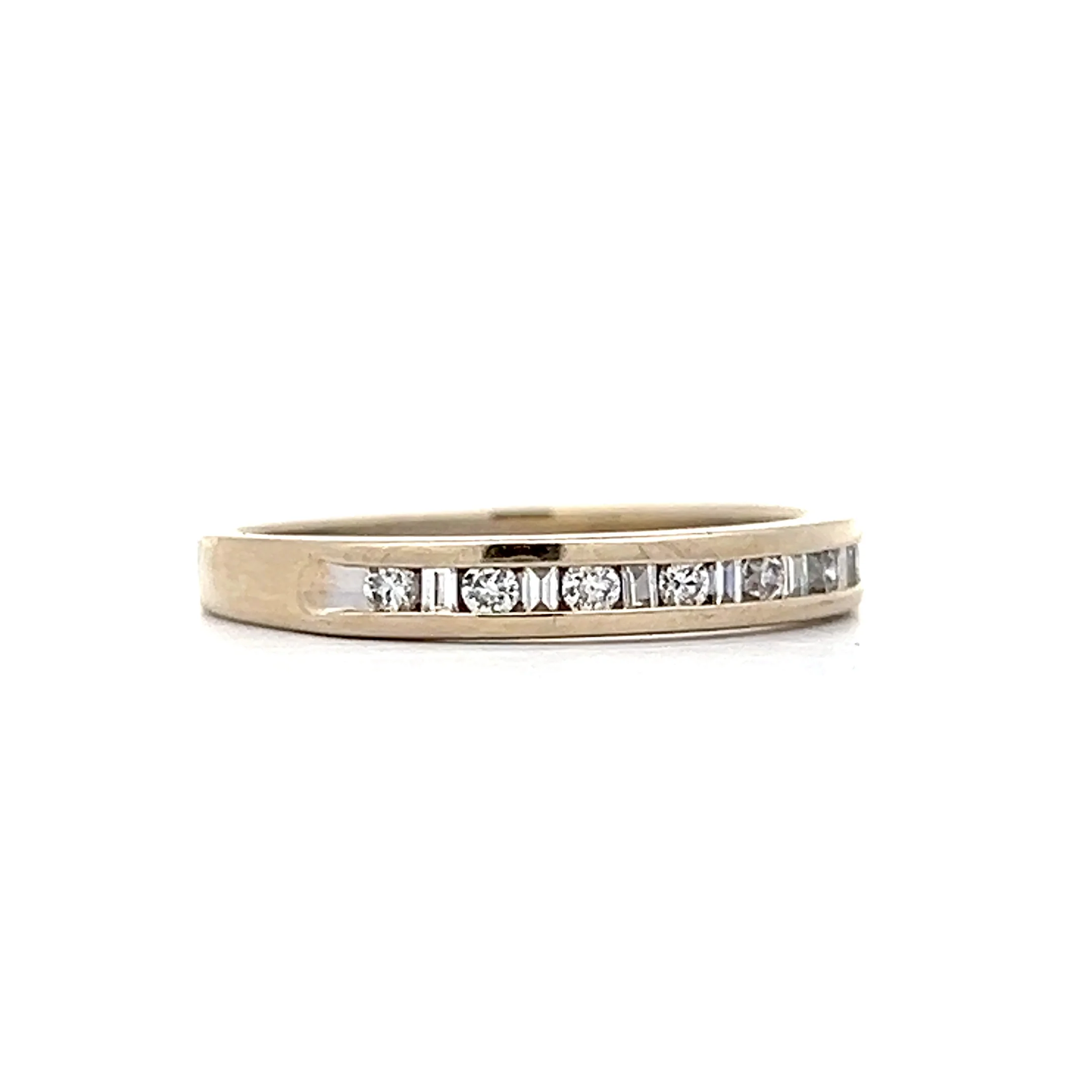 .30 Channel Set Diamond Wedding Band in 14k - Image 3