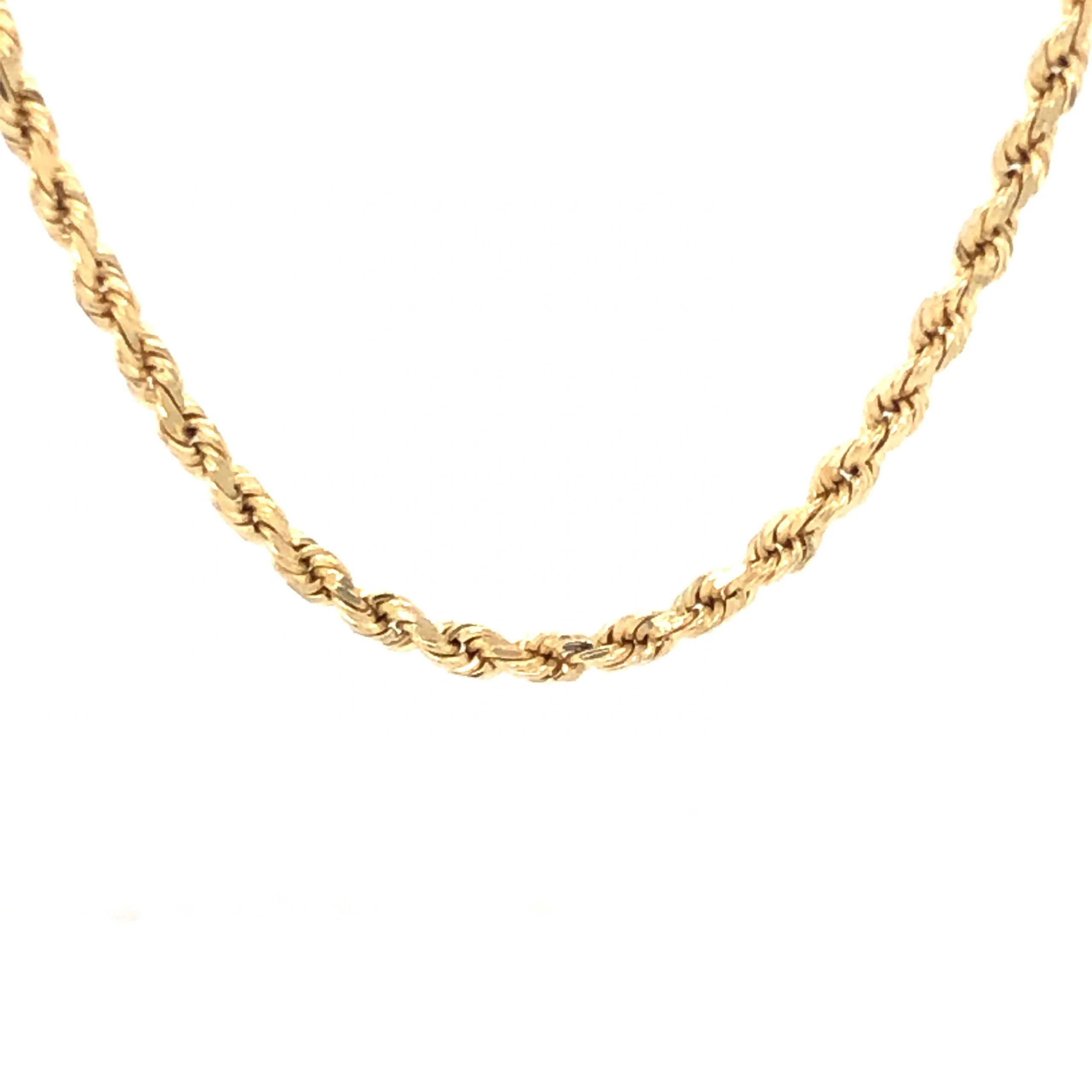 30 Inch Chain Necklace in 14k Yellow Gold - Image 2