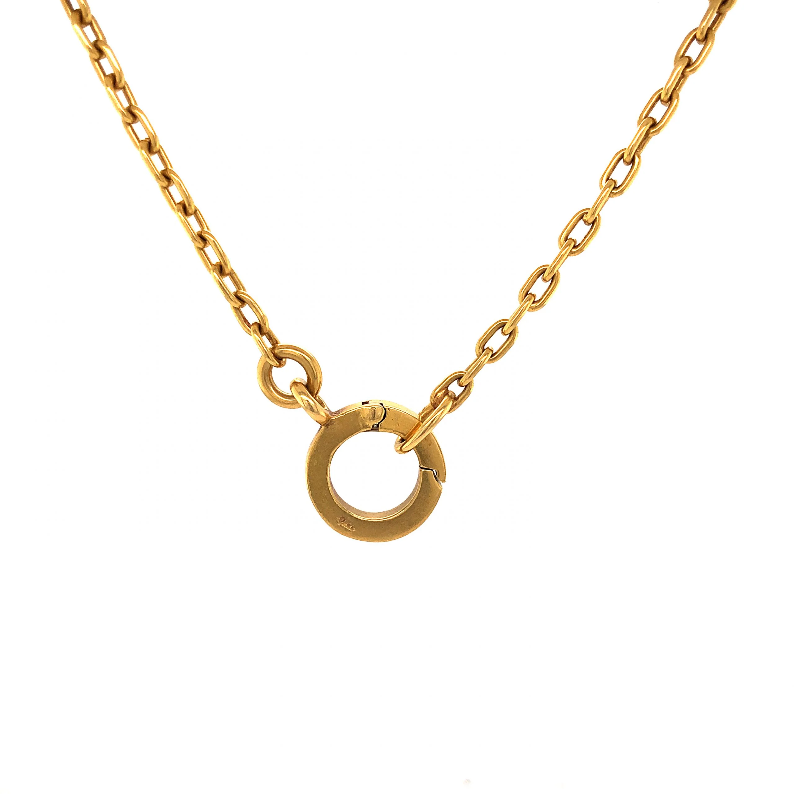 30 Inch Victorian Chain Necklace in 18k Yellow Gold - Image 2