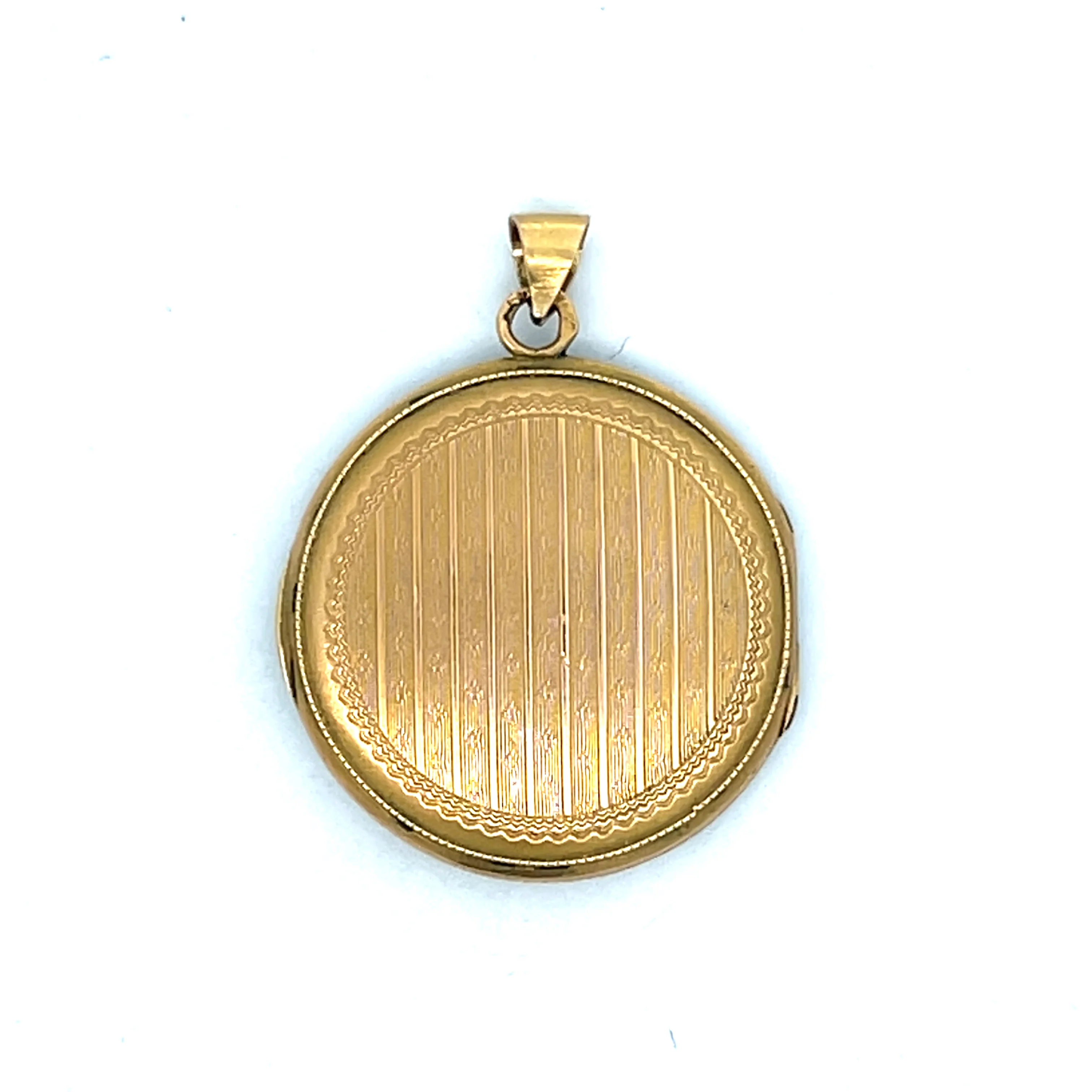 .34 Antique Victorian Diamond Locket Pendant in 18k - Image 2