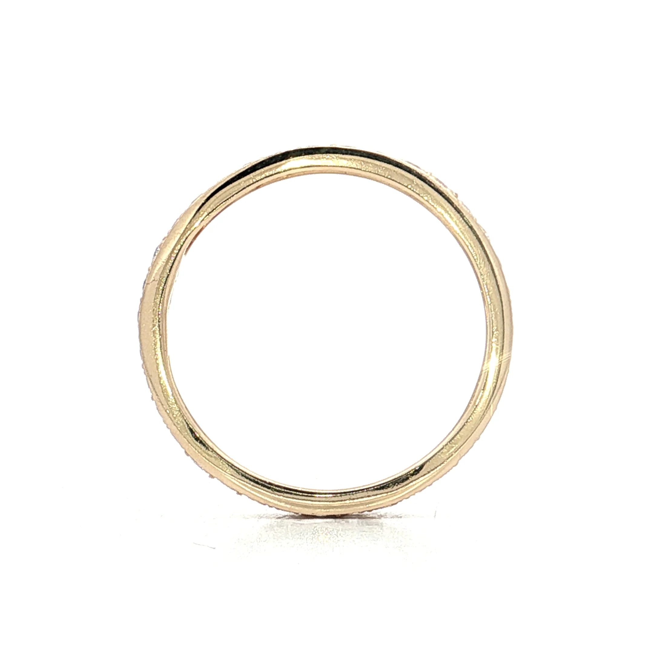 .34 Brilliant Diamond Eternity Band 14k Yellow Gold - Image 5