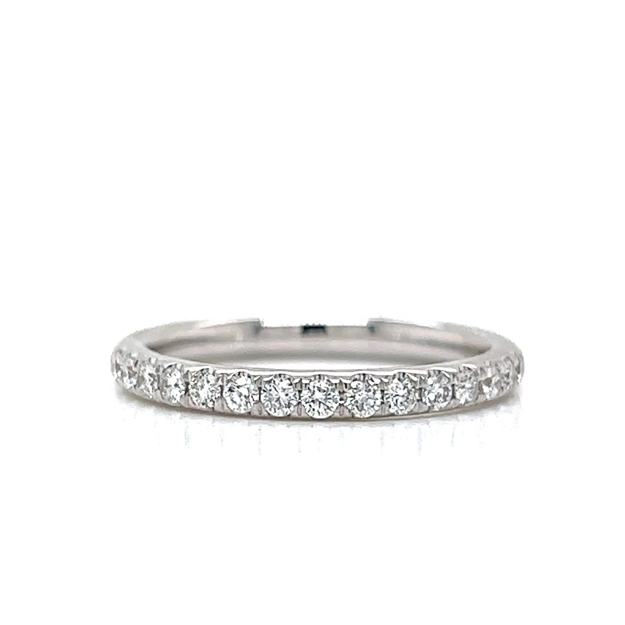 .34 Classic Diamond Wedding Band in 14k White Gold