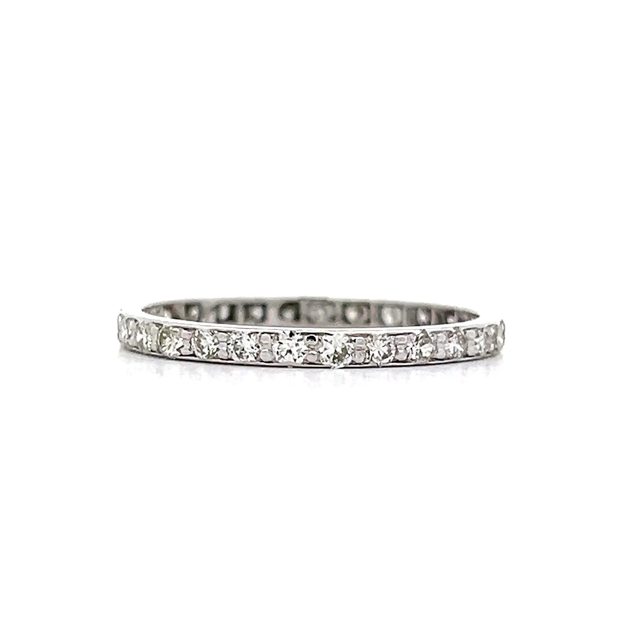 .35 Diamond Eternity Wedding Band in 18k