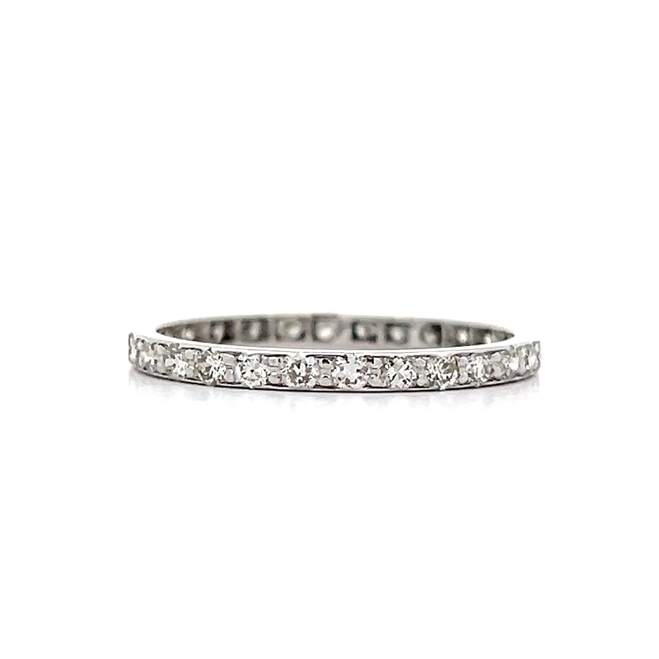 .35 Diamond Eternity Wedding Band in 18k - Image 2