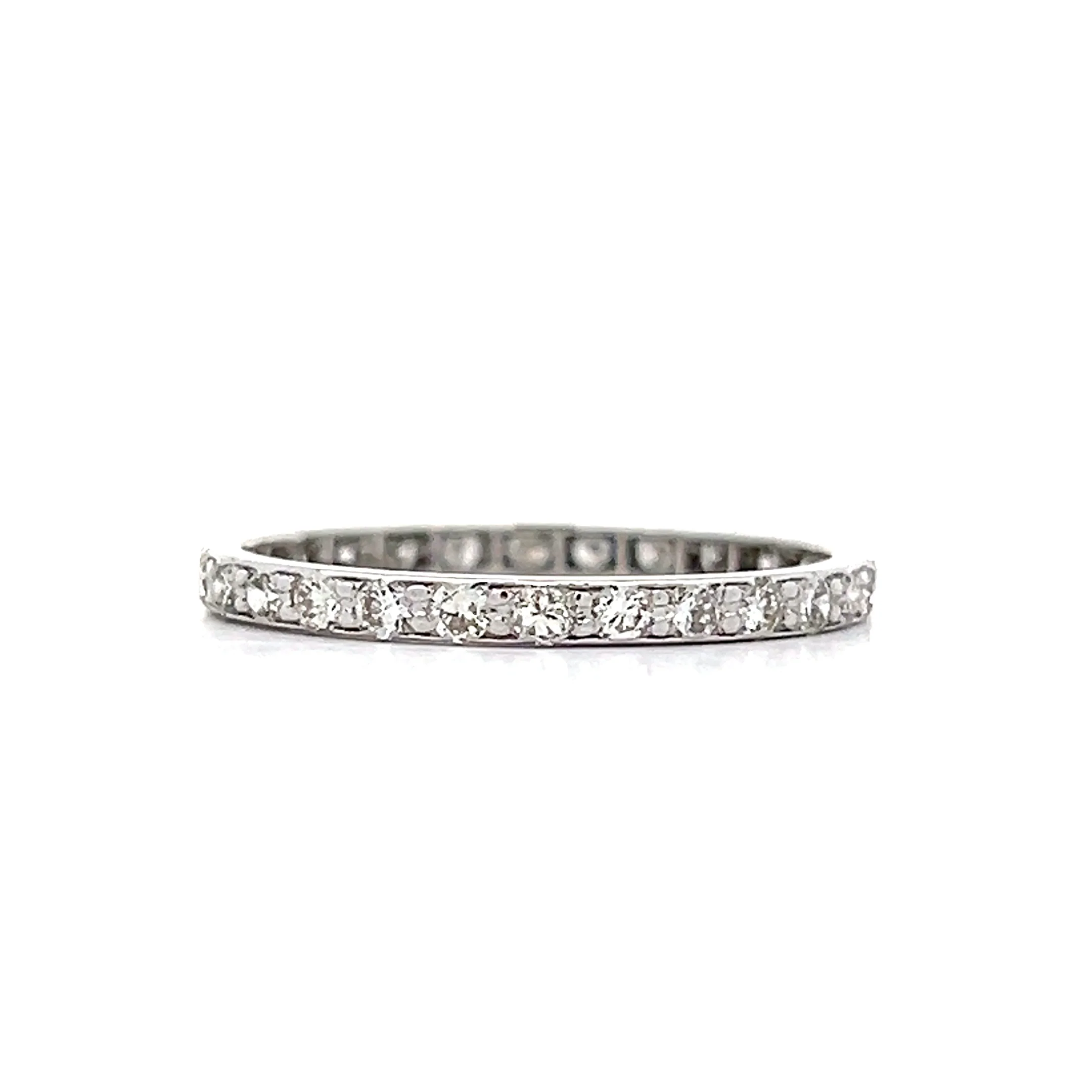 .35 Diamond Eternity Wedding Band in 18k - Image 3
