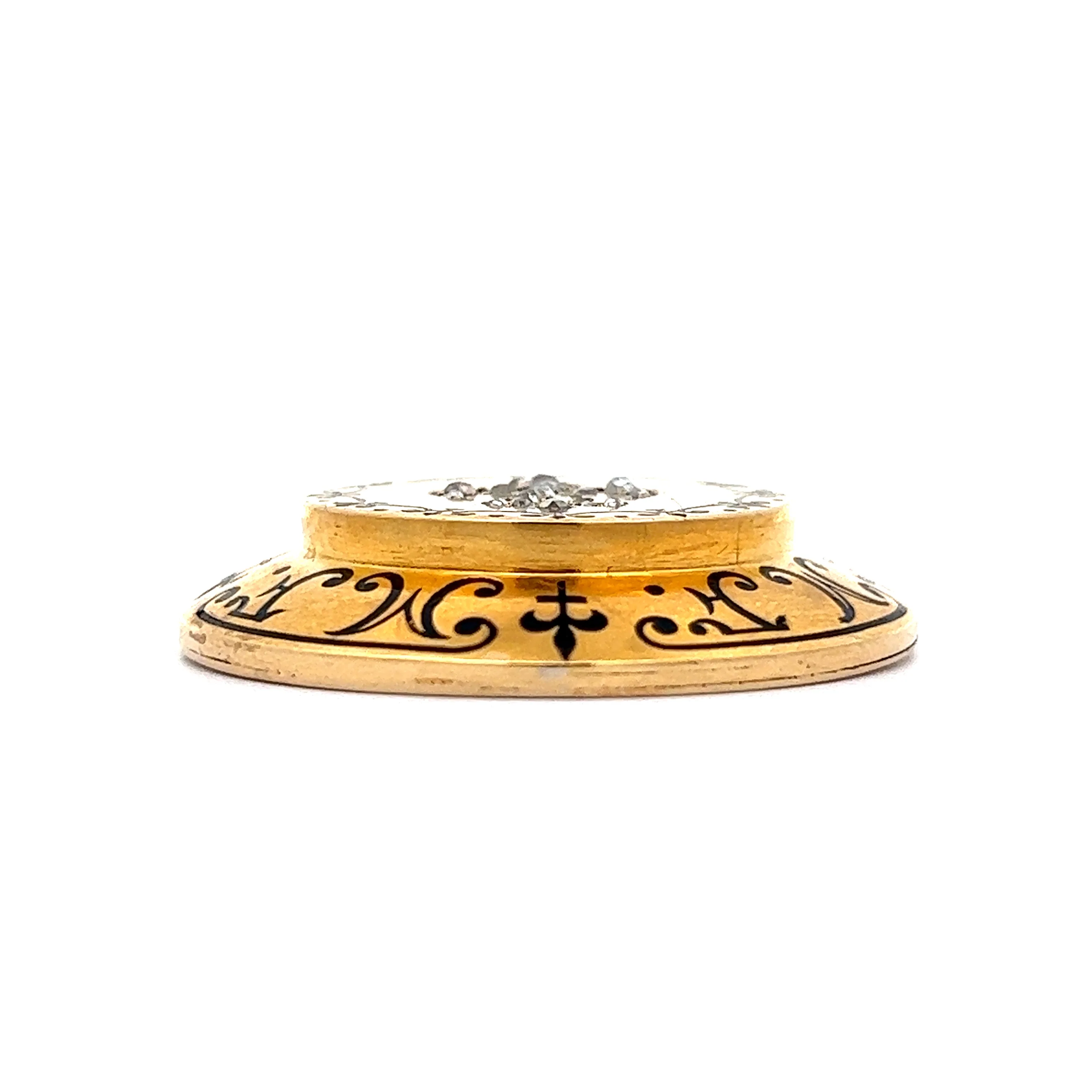.36 Antique Victorian Pendant in 18k Yellow Gold - Image 2