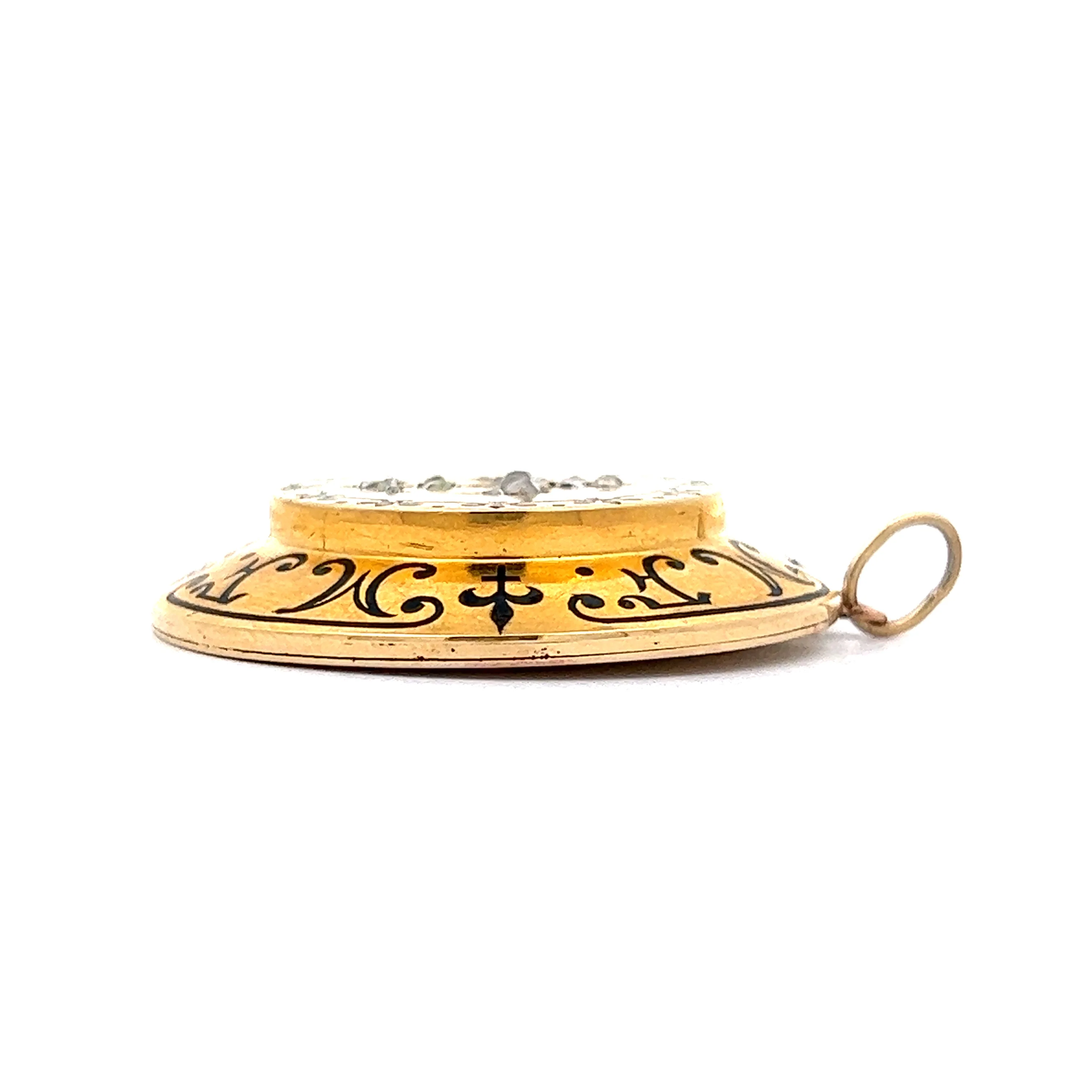.36 Antique Victorian Pendant in 18k Yellow Gold - Image 3