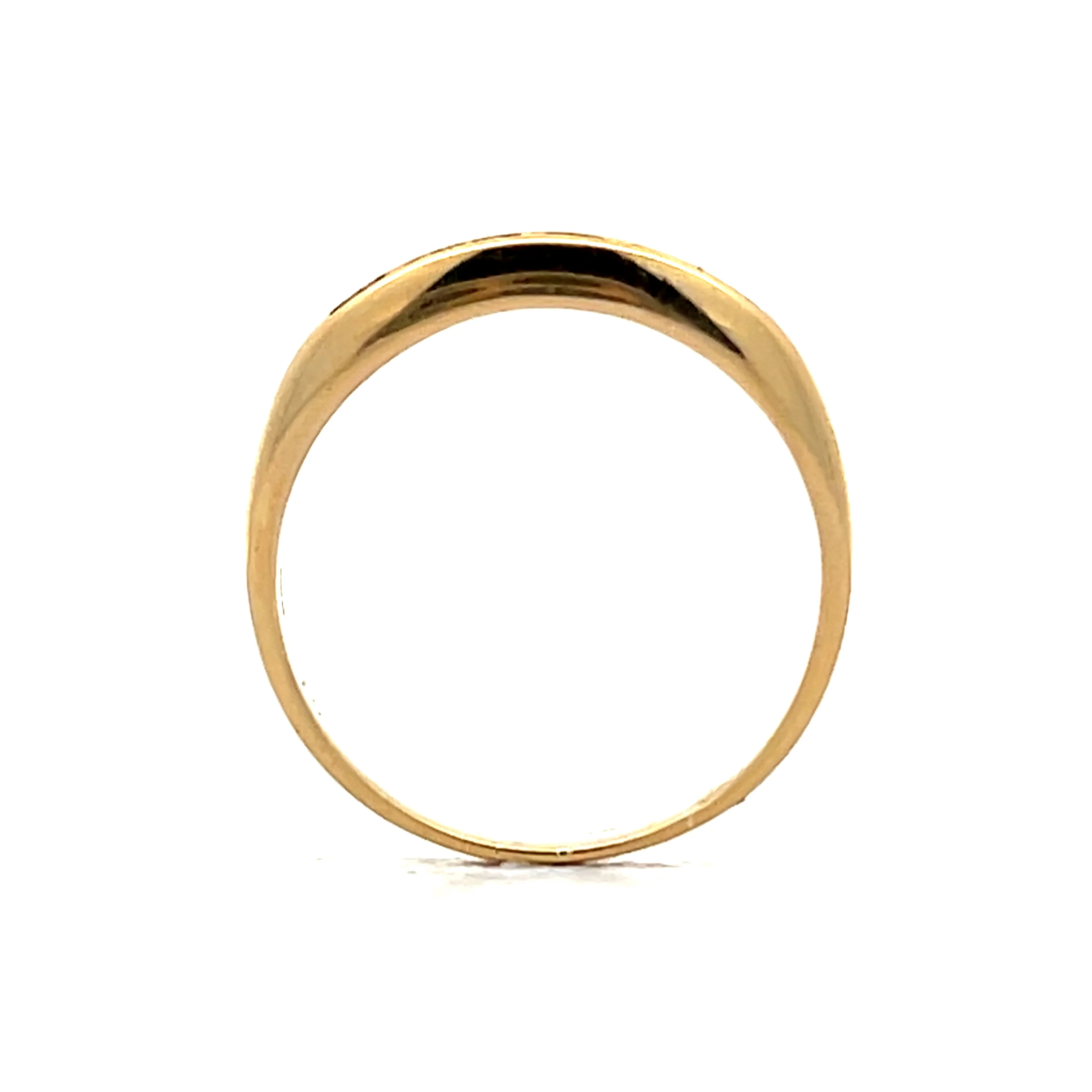 .39 Baguette Diamond Wedding Band in 18k Yellow Gold - Image 4