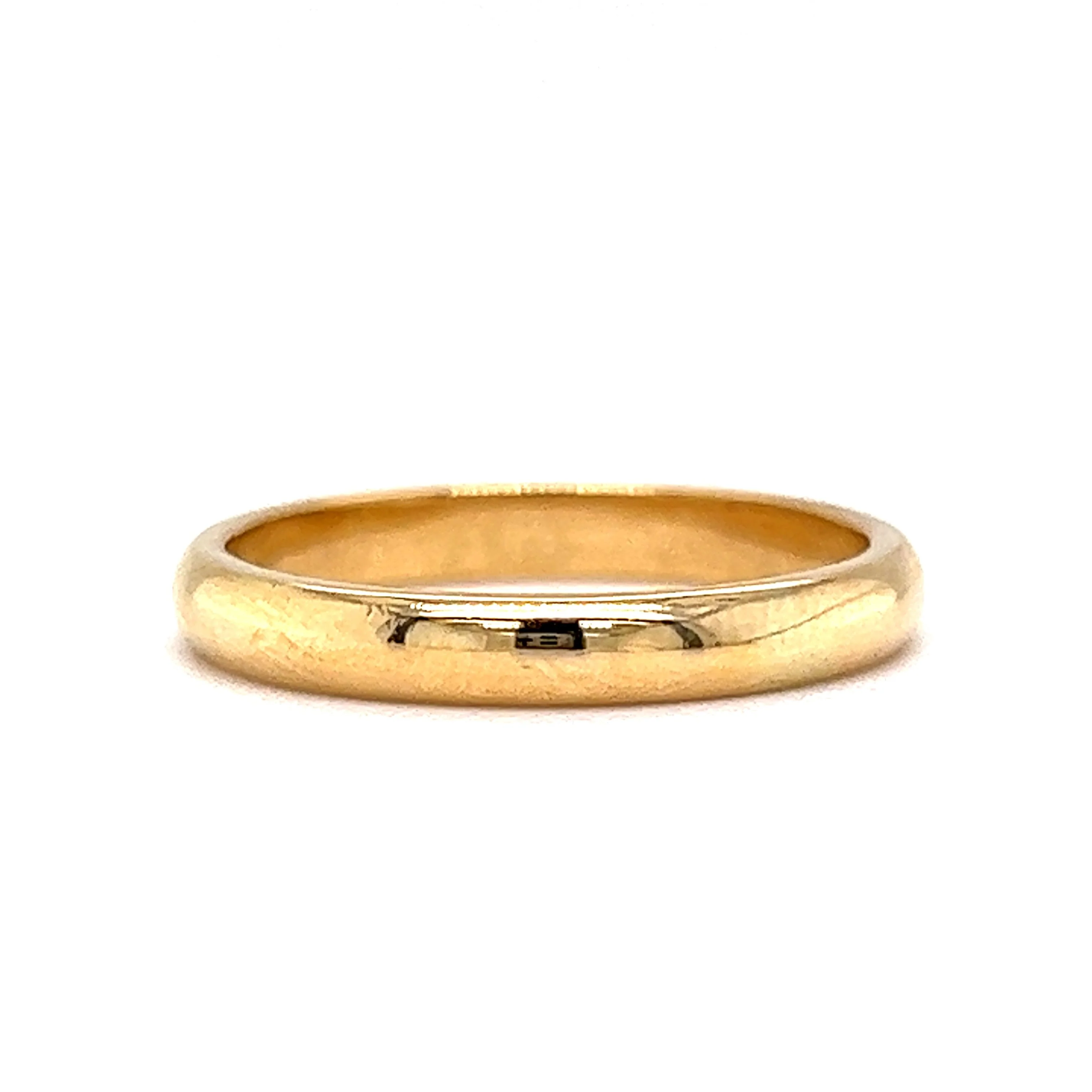 3mm Tiffany & Co. Wedding Band in 18k Yellow Gold - Image 3