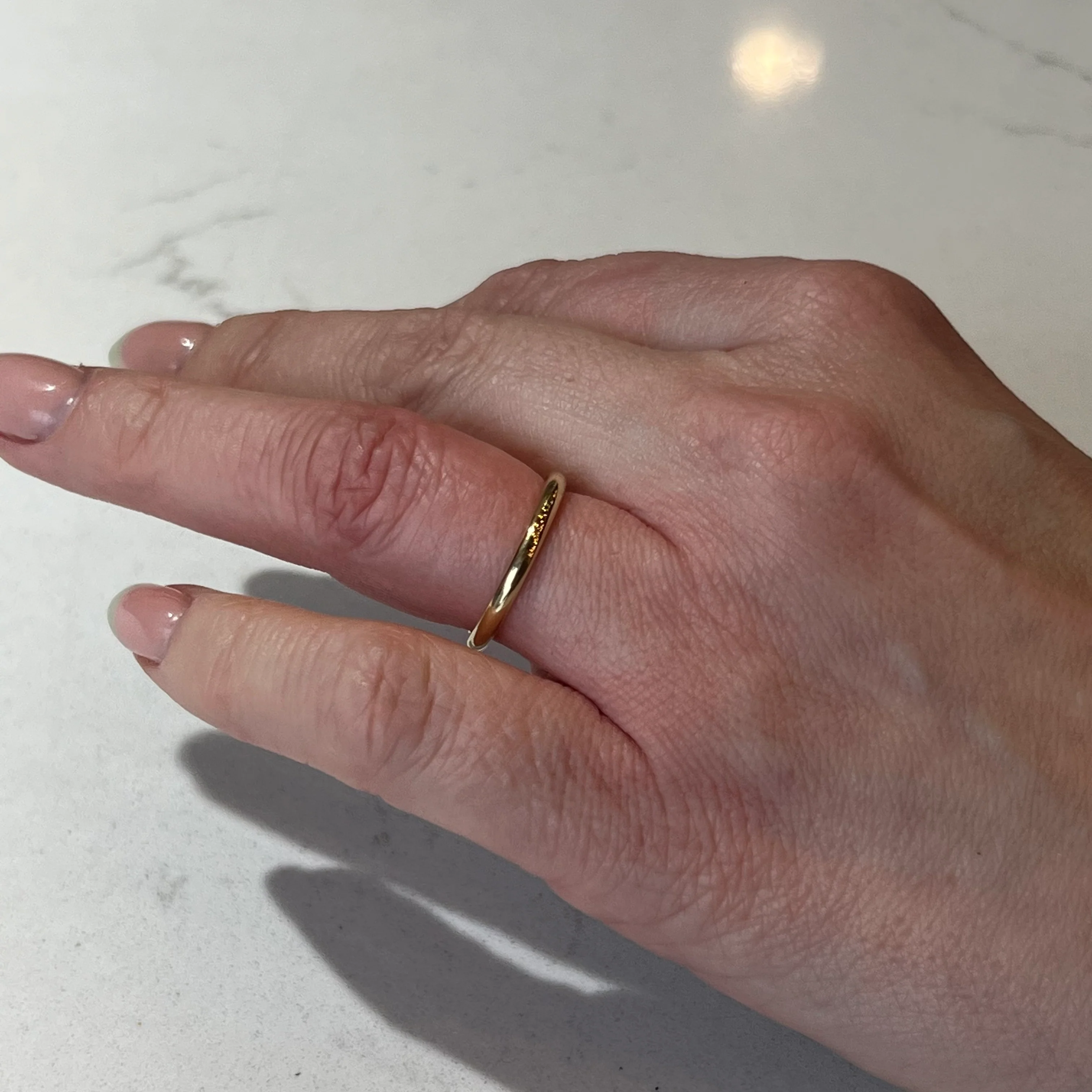 3mm Tiffany & Co. Wedding Band in 18k Yellow Gold - Image 6