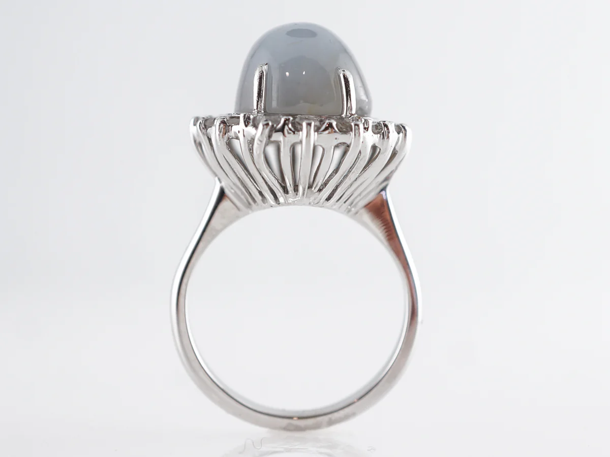 4.63 Star Sapphire in 14K White Gold - Image 5