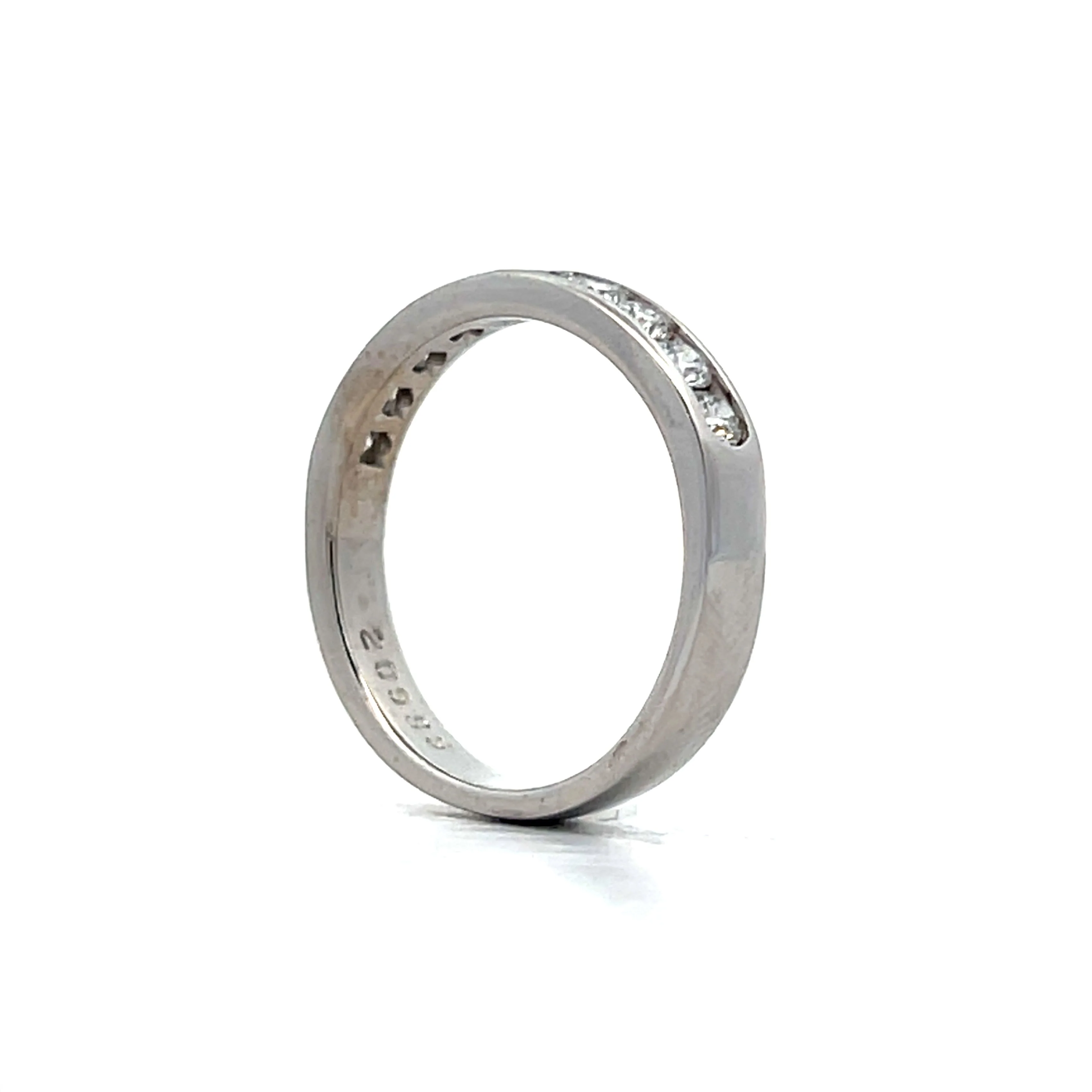 .40 Channel Diamond Wedding Band in 14k - Image 5