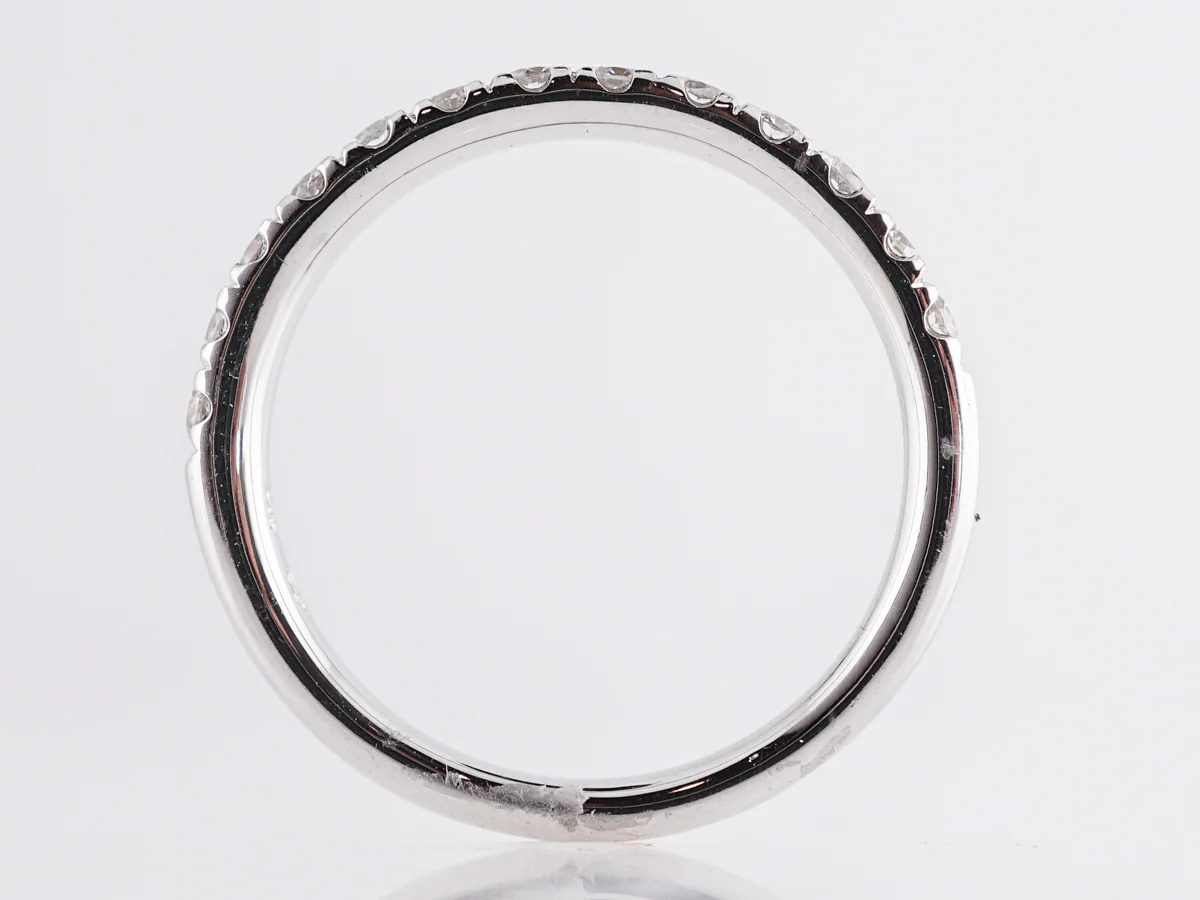 .40 Diamond Half-Eternity Band in 14k White Gold - Image 4