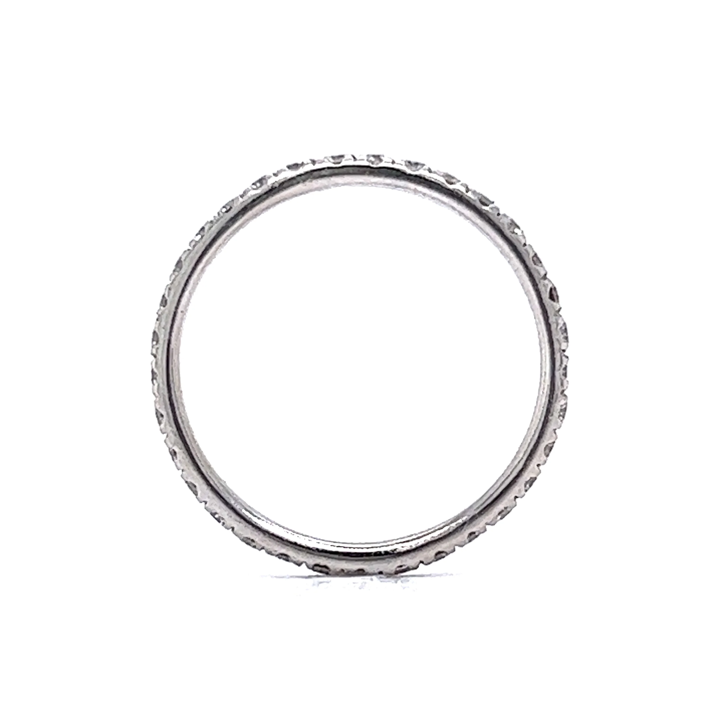 .40 Diamond Eternity Wedding Band in Platinum - Image 4