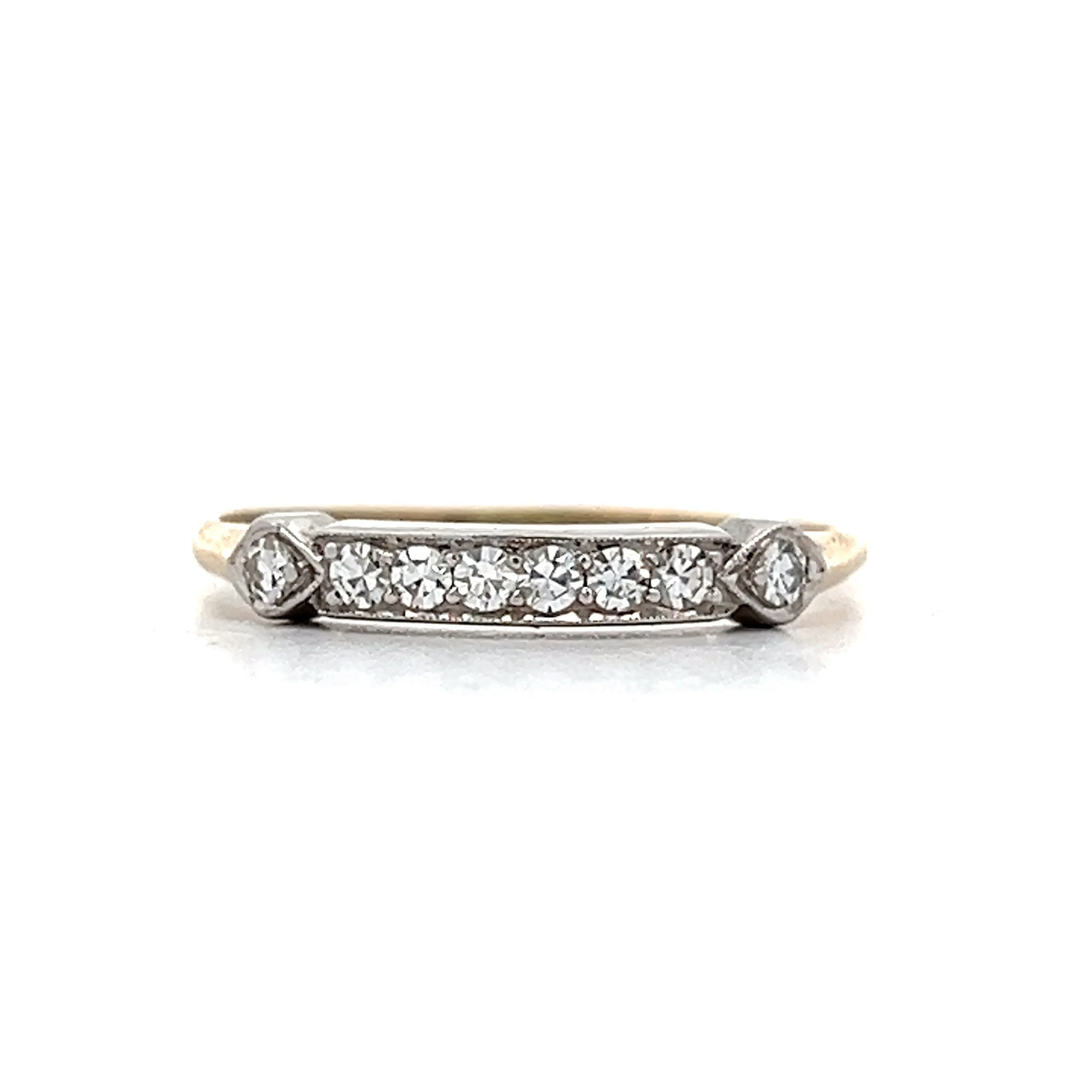 .43 Vintage Old European Diamond Engagement Ring in 14k - Image 9