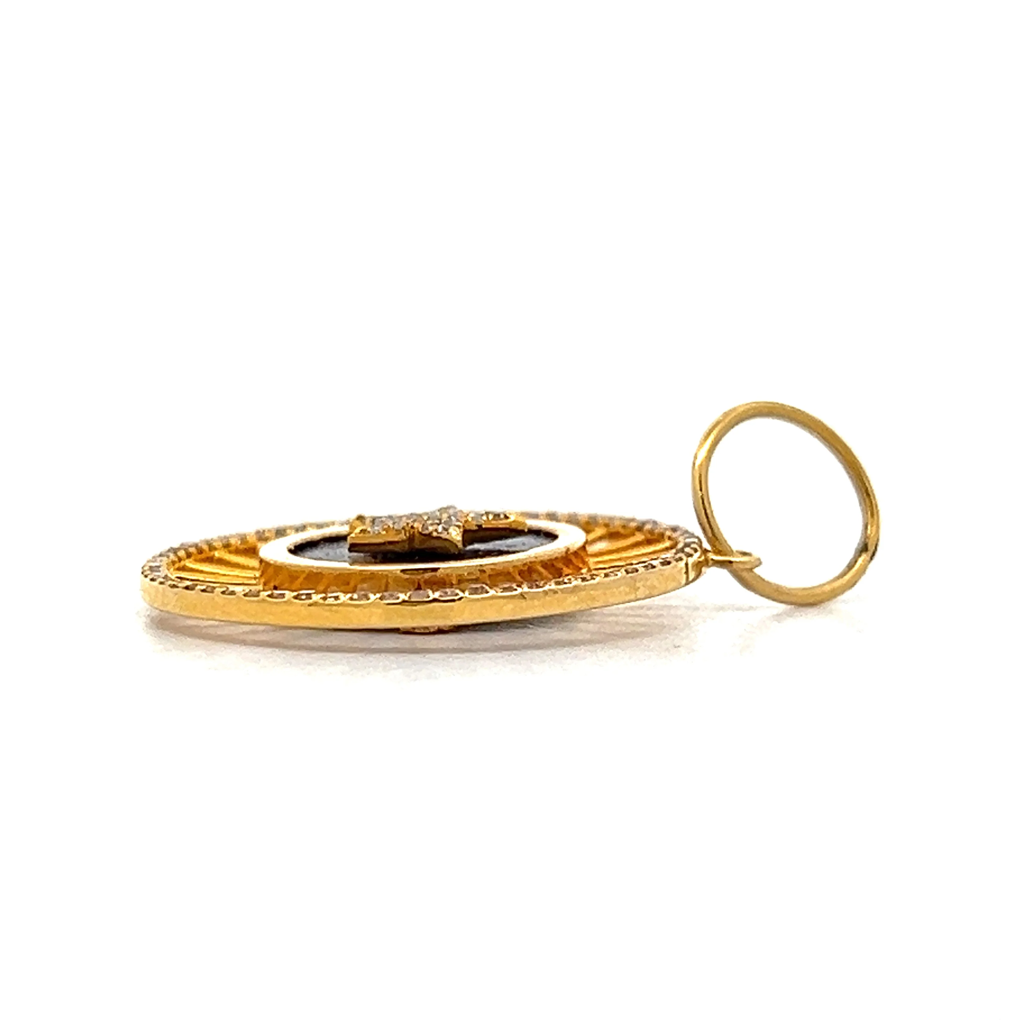 .44 Diamond Pendant Necklace in 14k Yellow Gold - Image 3