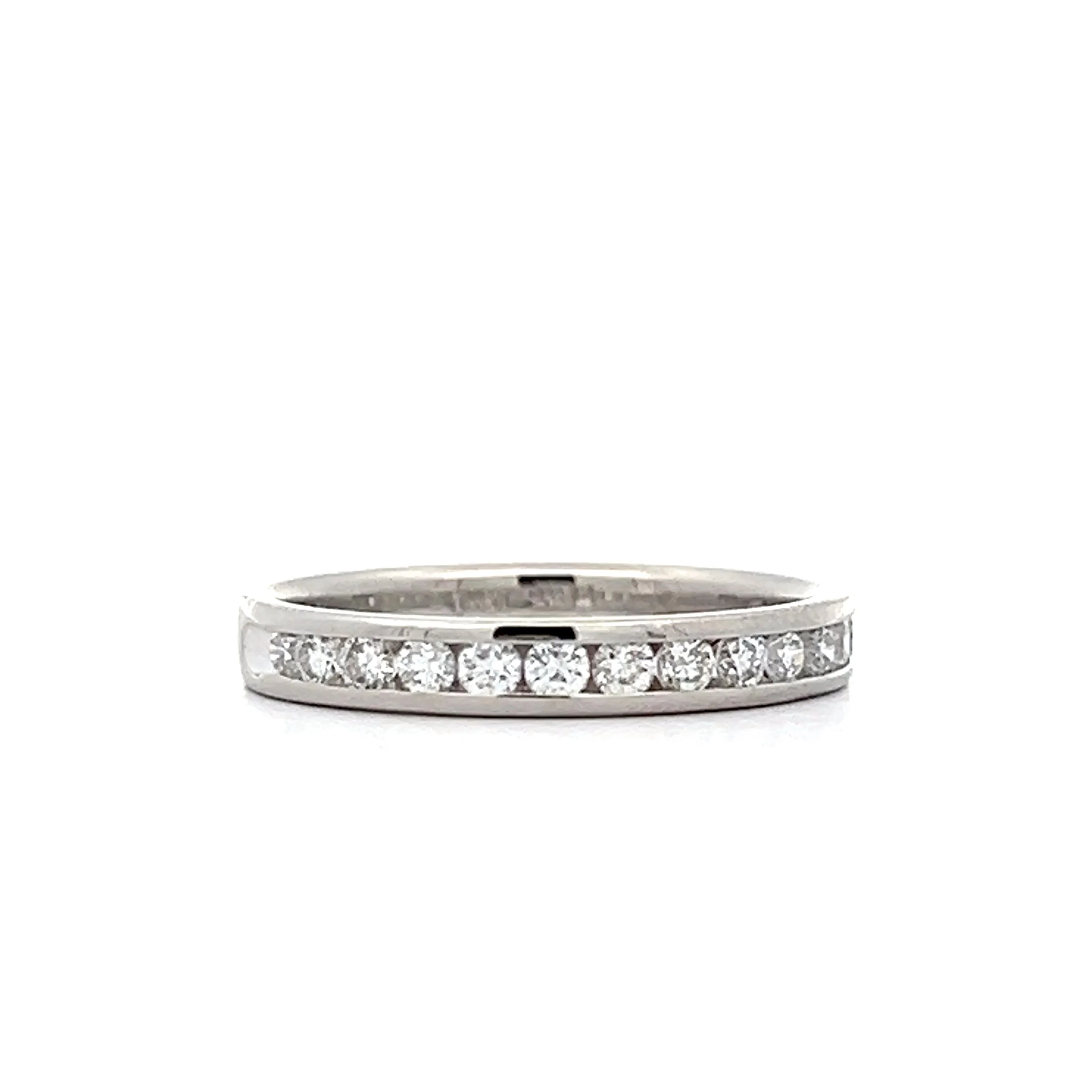 .48 Round Brilliant Channel Set Diamonds in Platinum - Image 3