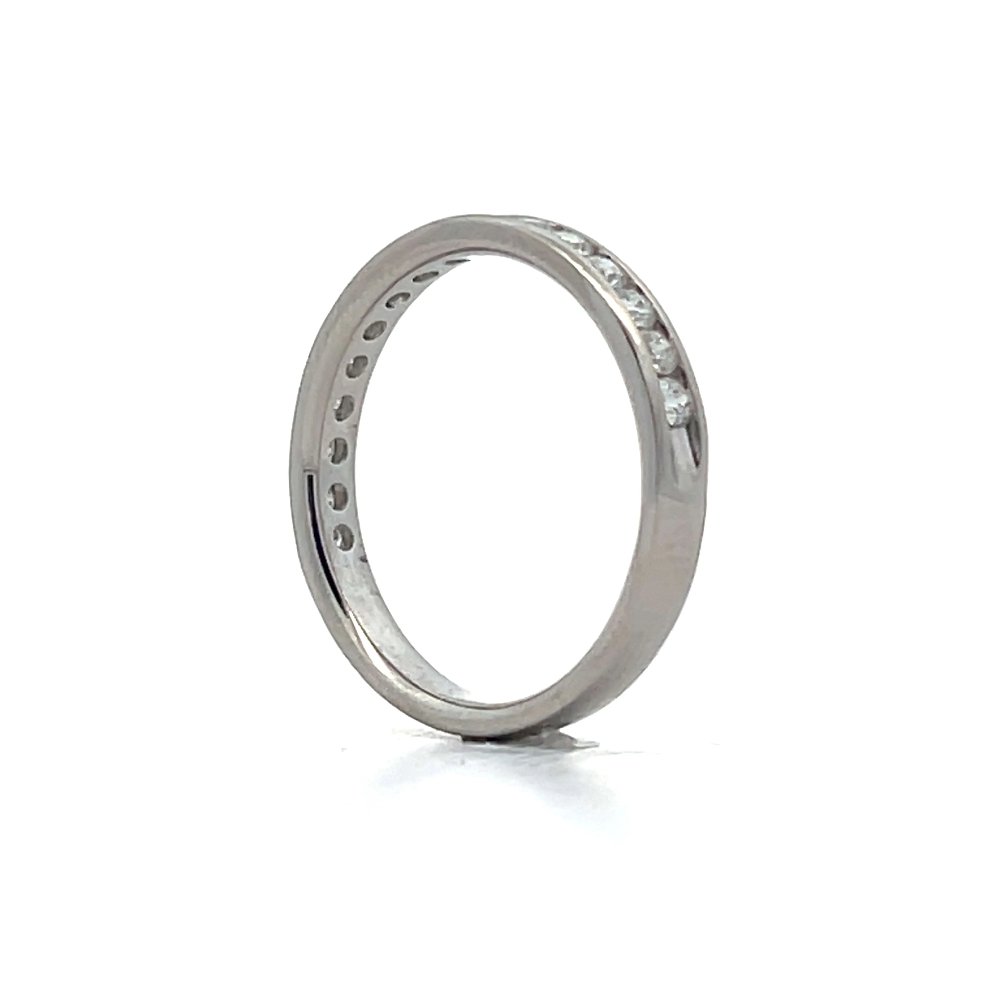 .48 Round Brilliant Channel Set Diamonds in Platinum - Image 5