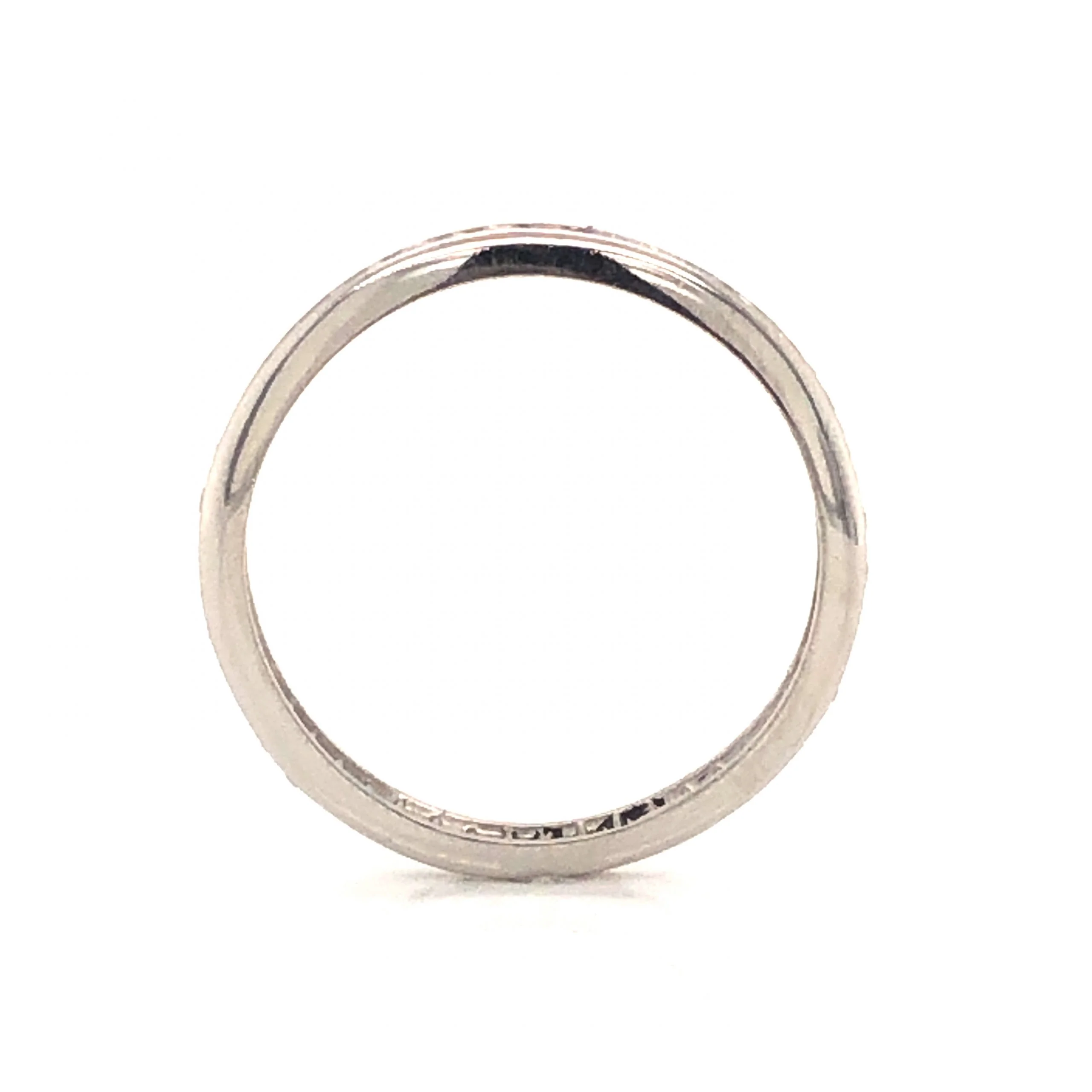 .48 Single Cut Diamond Eternity Band in Platinum - Image 3