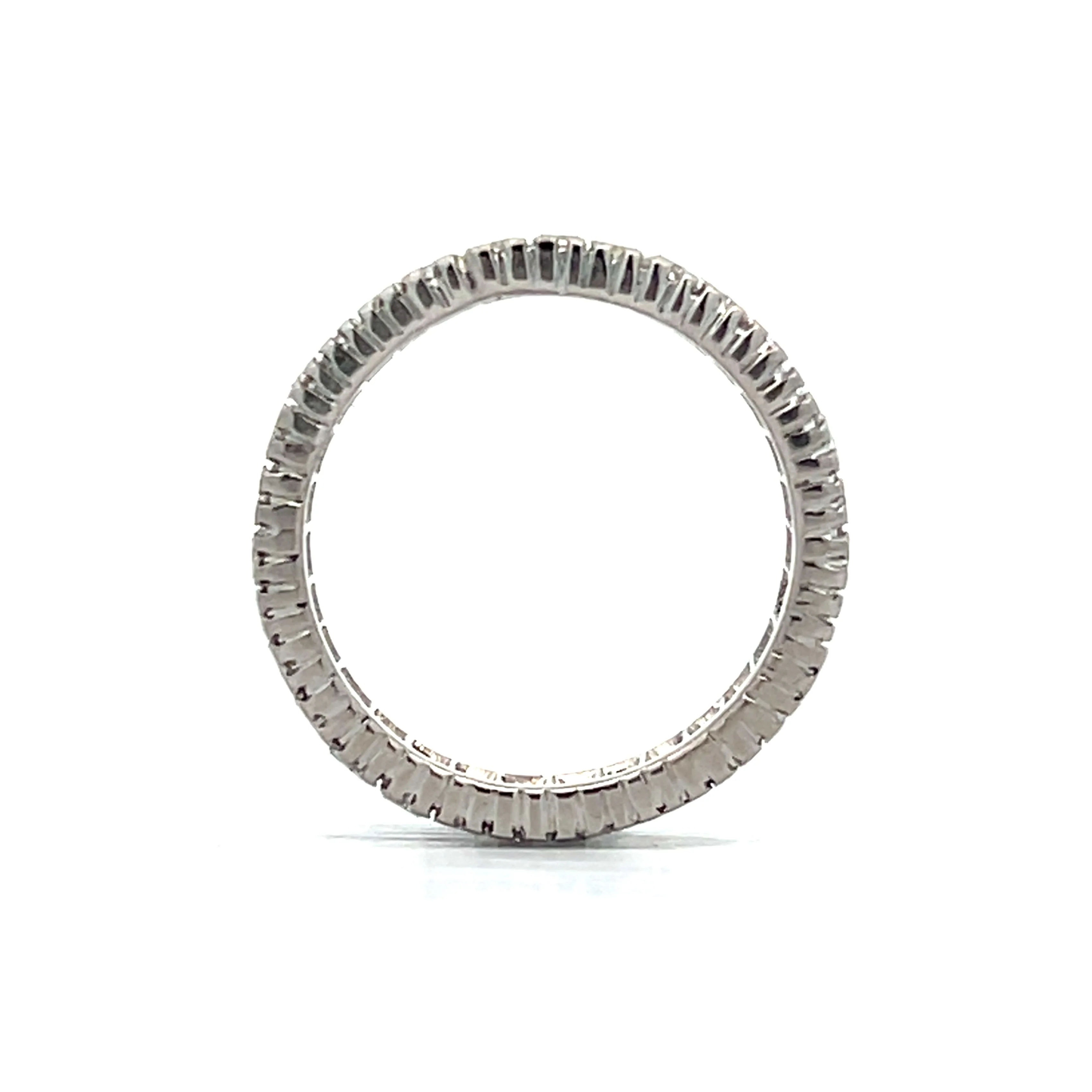 5.27 Baguette Diamond Eternity Band in Platinum - Image 5