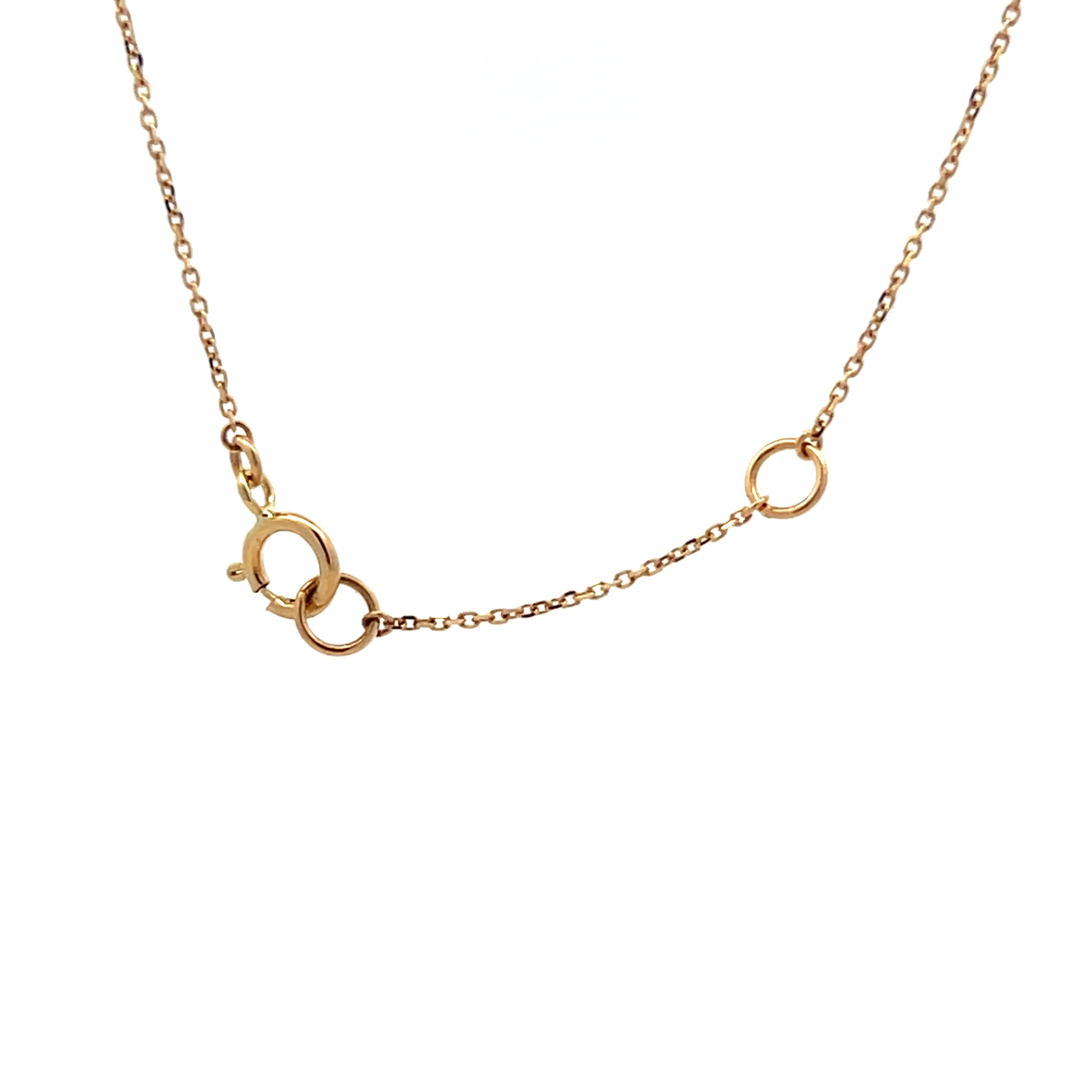 5.95 Cabochon Oval Ruby Necklace in 14k Yellow Gold - Image 5