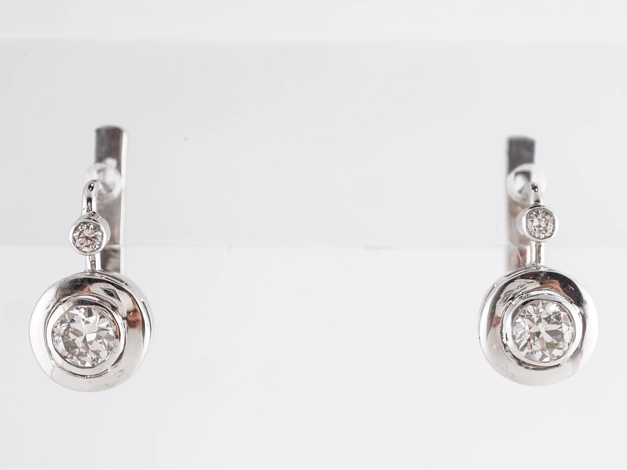 .50 Carat Diamond Earrings in 14k White Gold