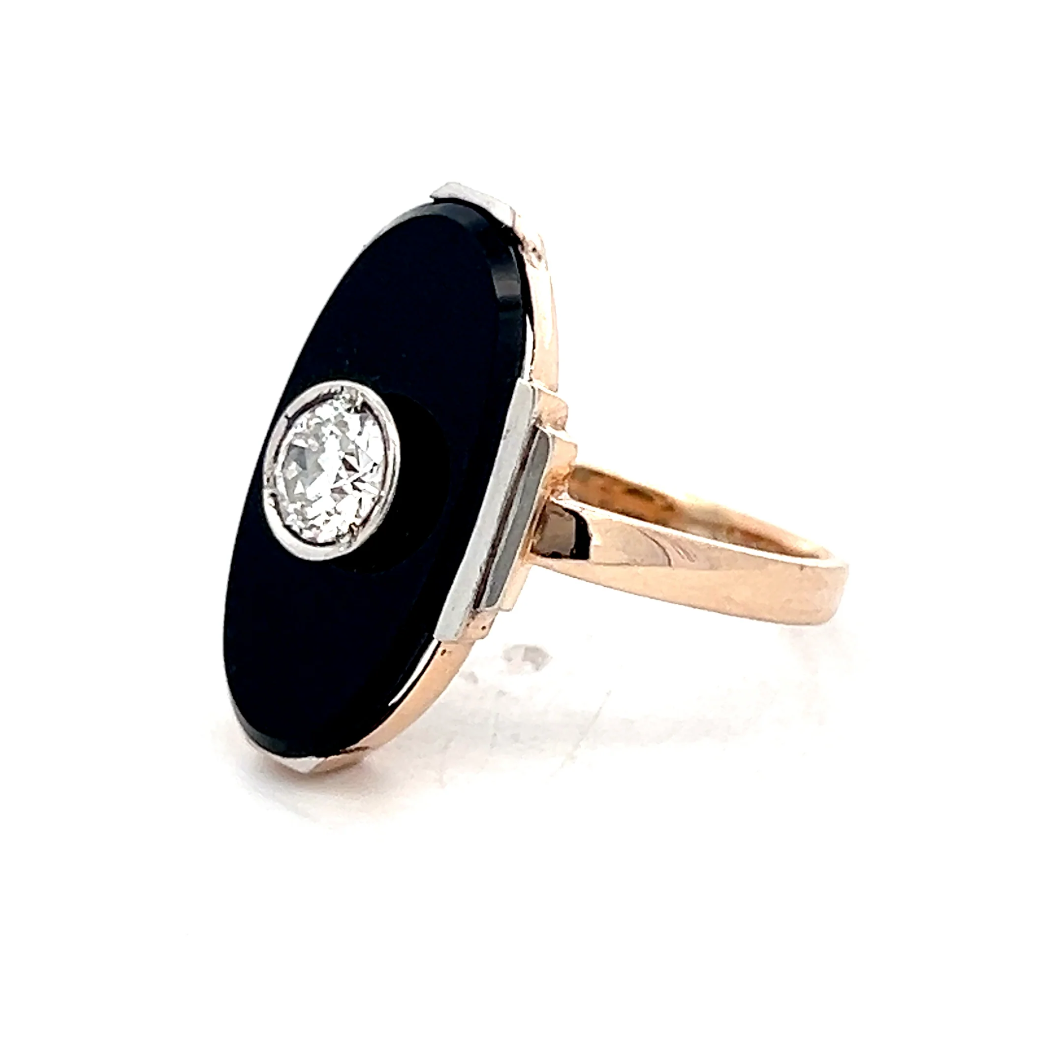.50 Vintage Art Deco Diamond Cocktail Ring 14k - Image 2
