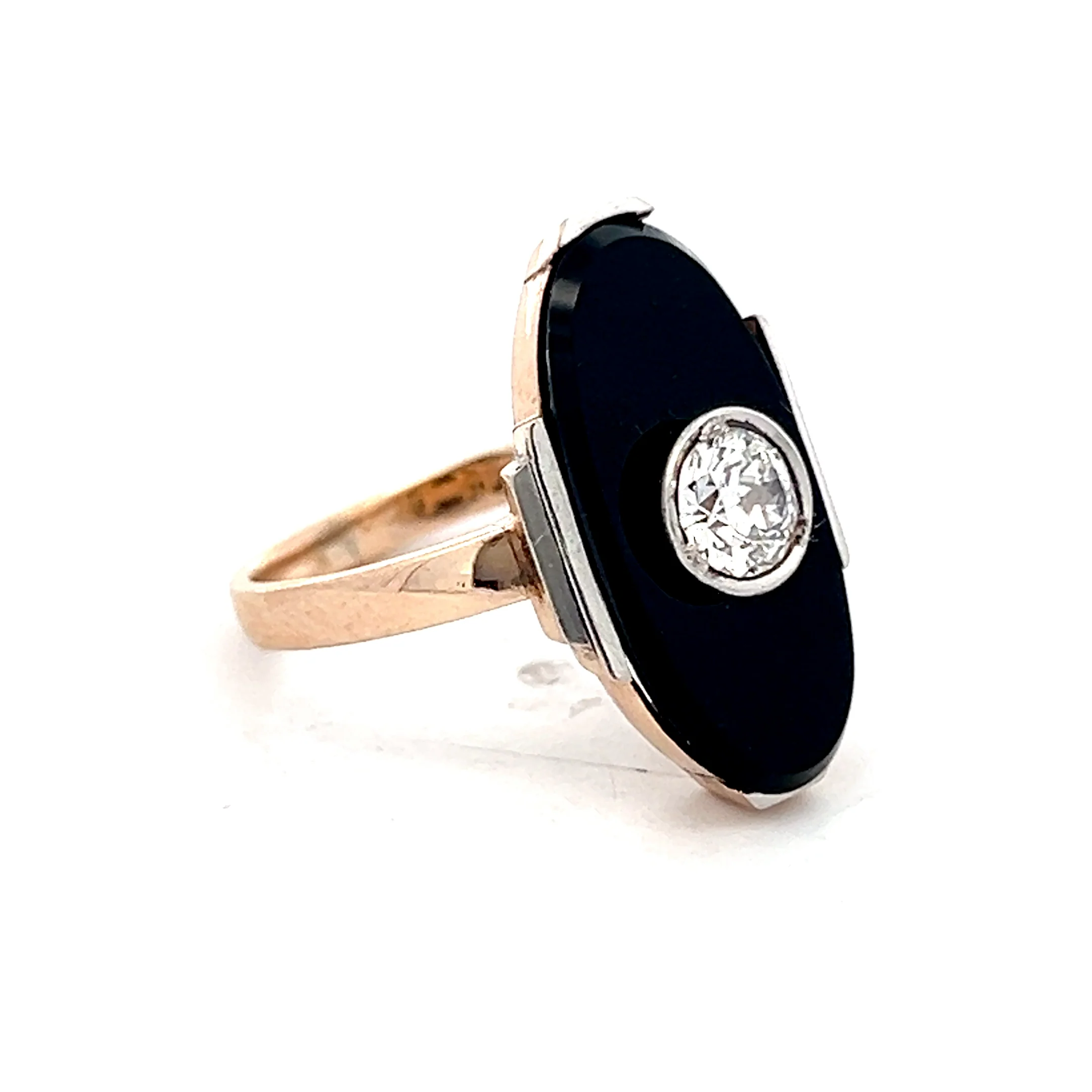 .50 Vintage Art Deco Diamond Cocktail Ring 14k - Image 3