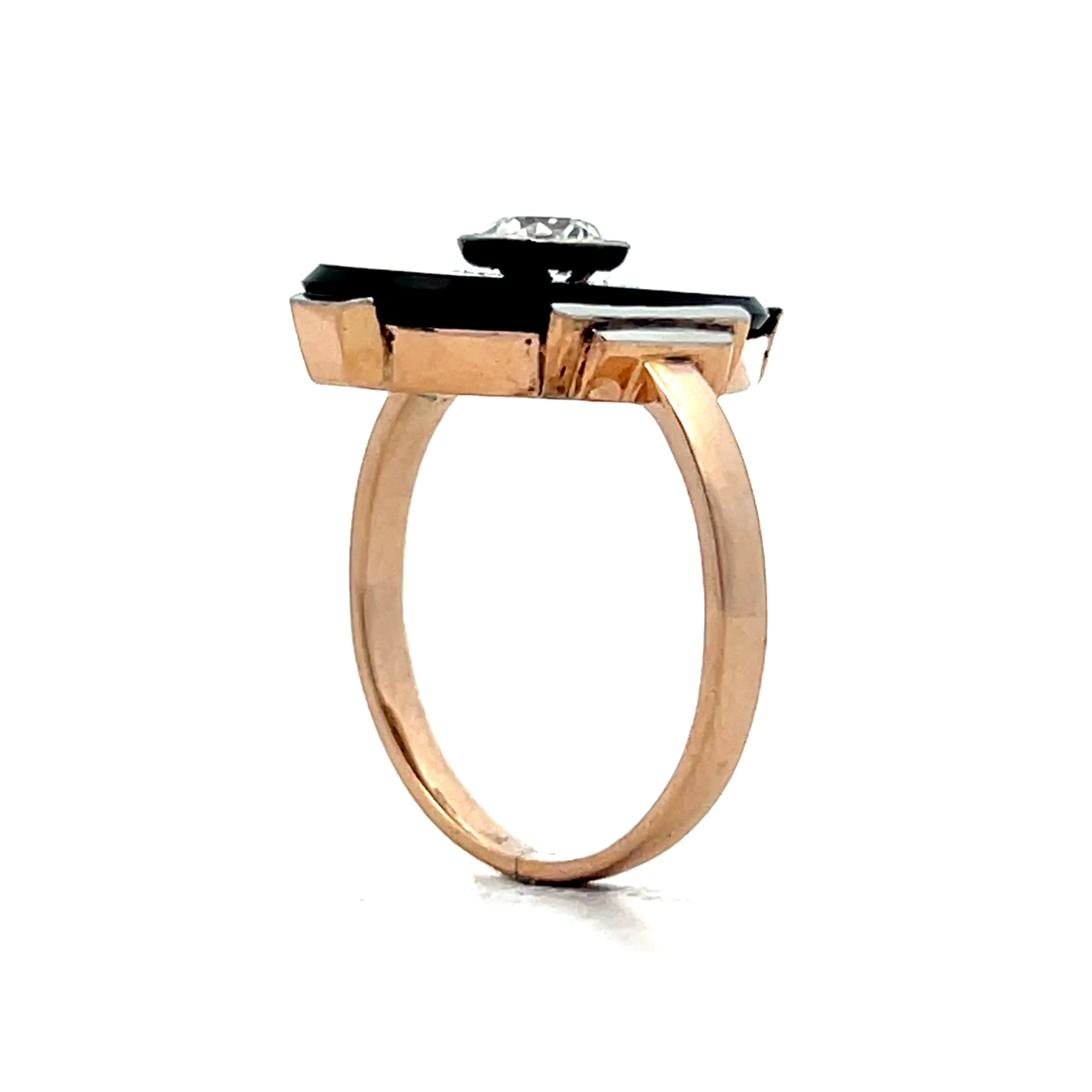 .50 Vintage Art Deco Diamond Cocktail Ring 14k - Image 5