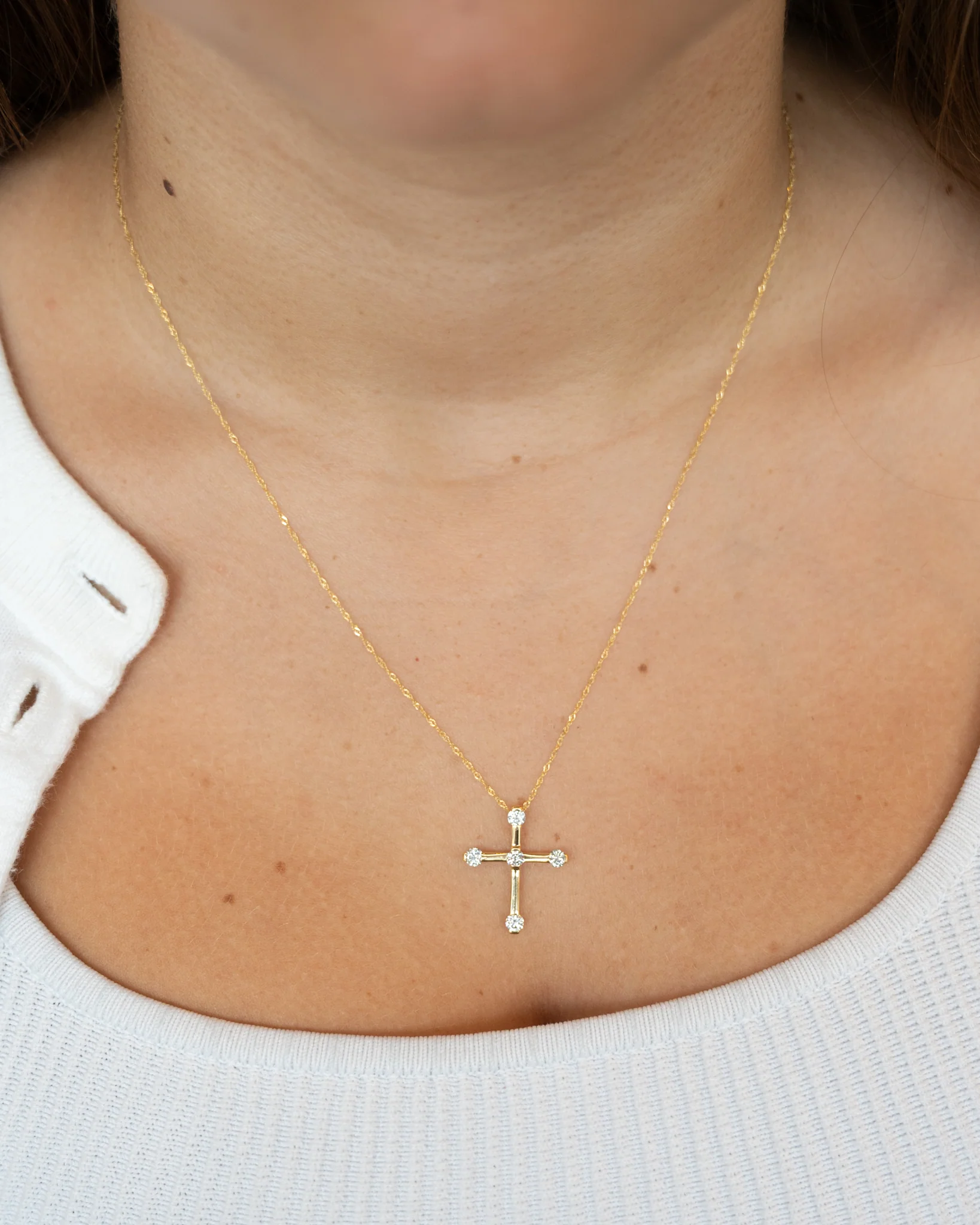 .51 Diamond Southern Cross Pendant in 18k - Image 6