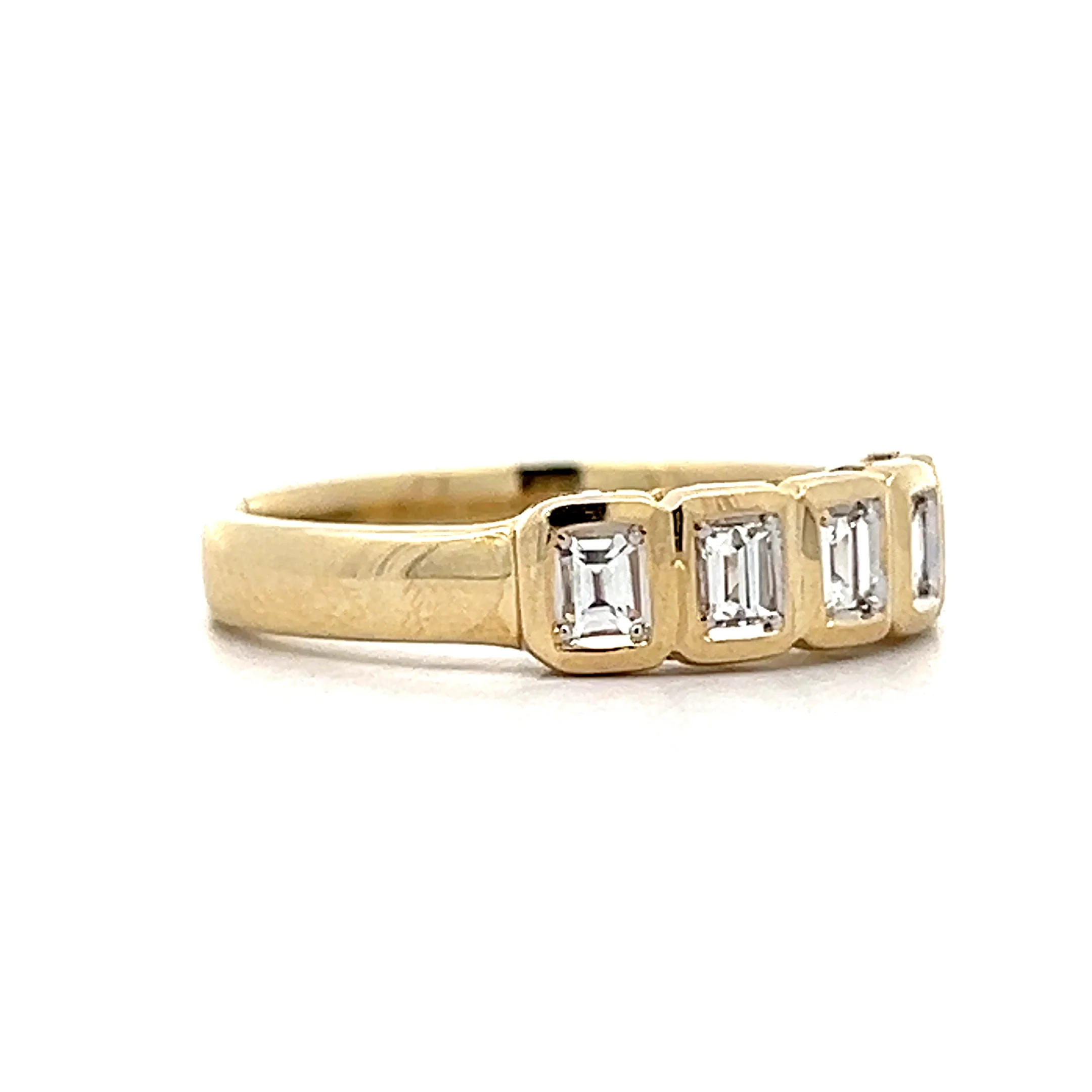 .53 Baguette Diamond Wedding Band in 14k - Image 3
