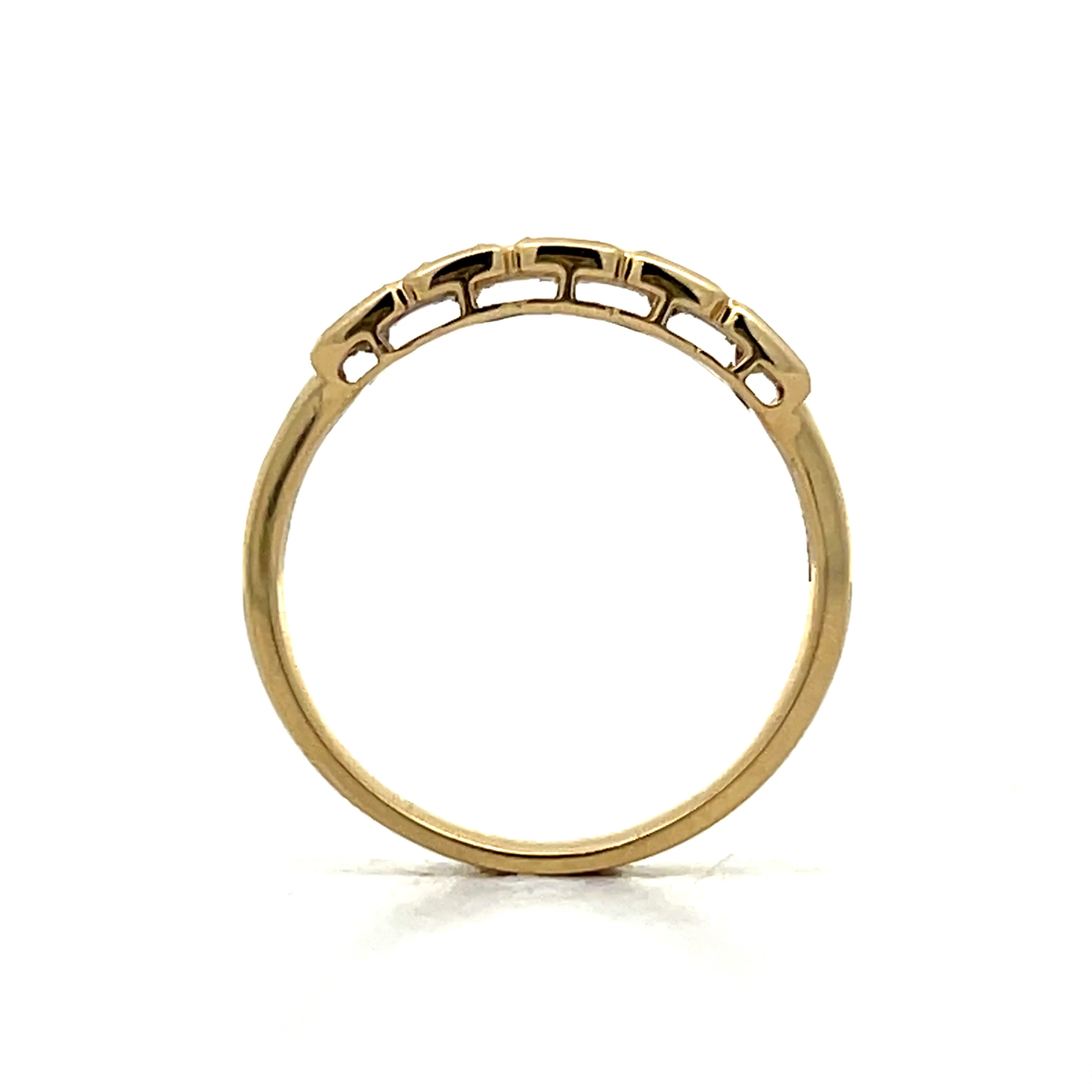 .53 Baguette Diamond Wedding Band in 14k - Image 4