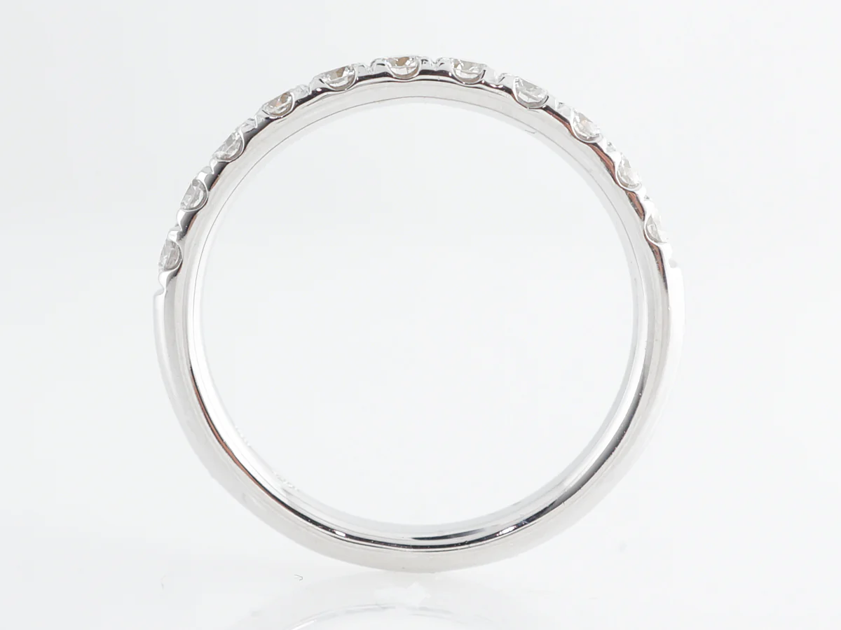 .55 Carat Diamond Wedding Band in 14k White Gold - Image 4