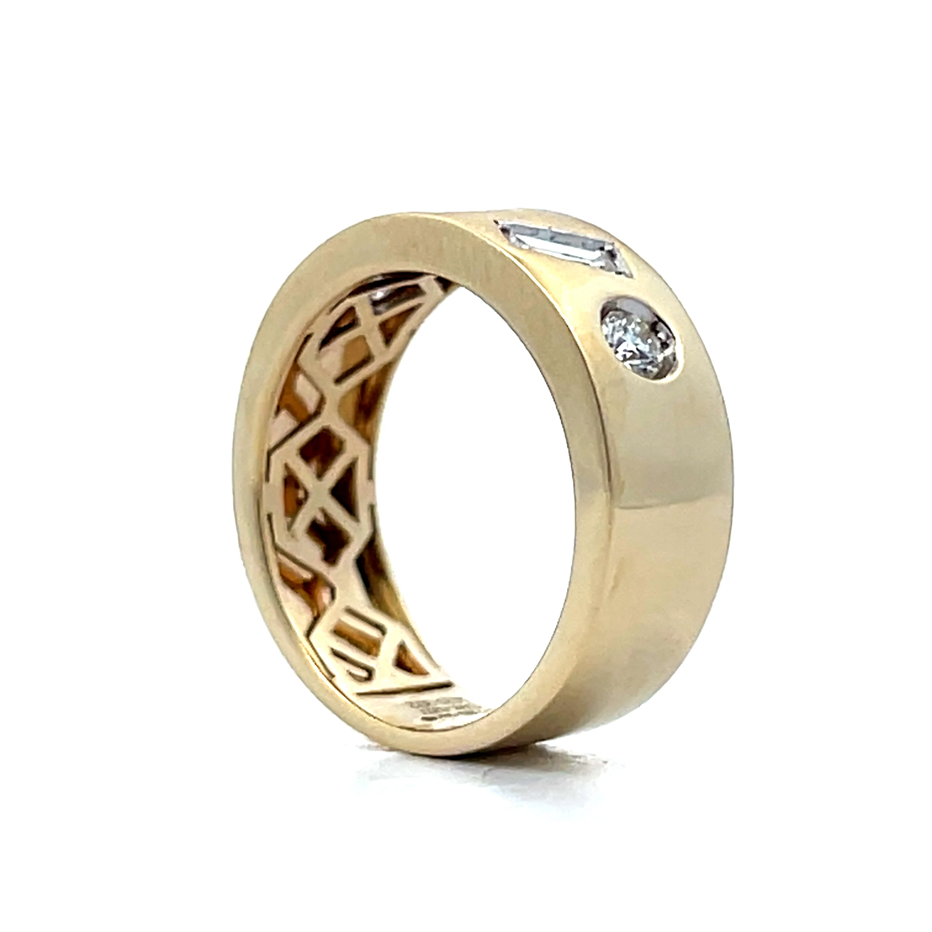 .57 Multi-Cut Diamond Cocktail Ring in 14k - Image 5