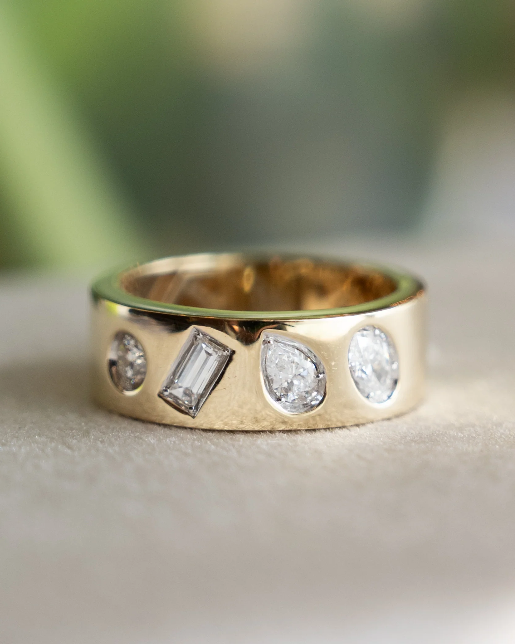.57 Multi-Cut Diamond Cocktail Ring in 14k - Image 6
