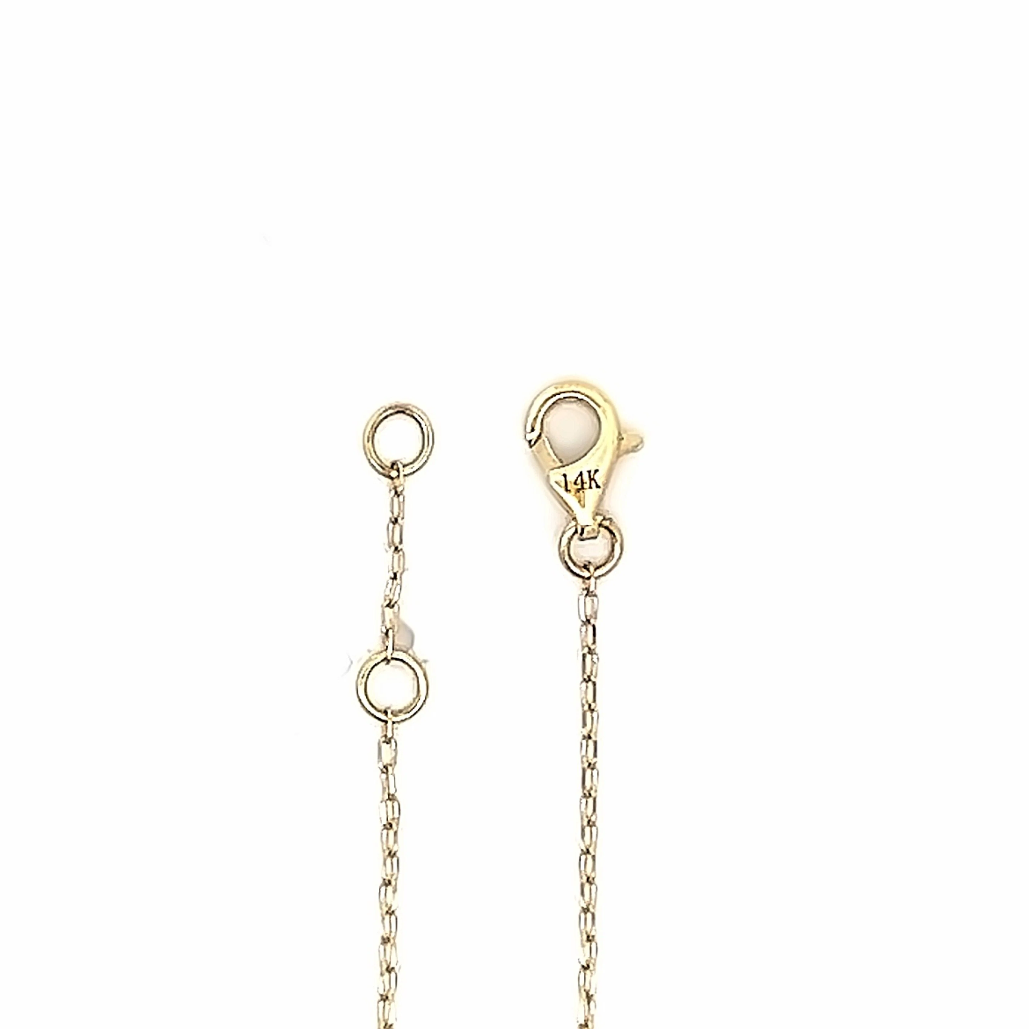 .57 Multi-Gemstone Bracelet in 14k Yellow Gold - Image 5