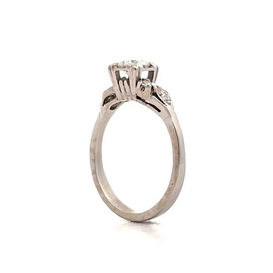 .59 Vintage 1950s Diamond Engagement Ring in 14k - Image 5