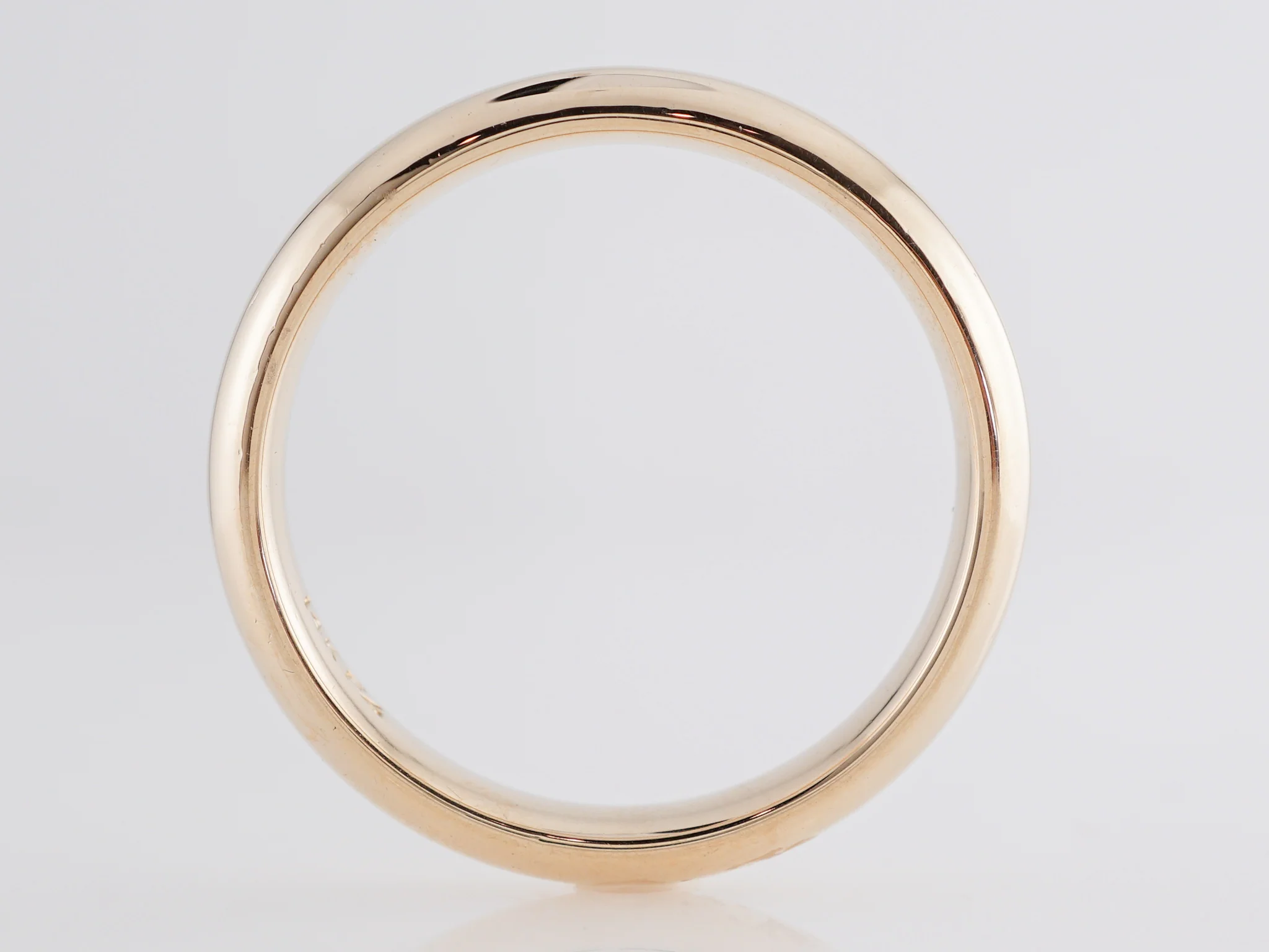 5mm Comfort Fit Wedding Band in 14k Yellow Gold - Image 3