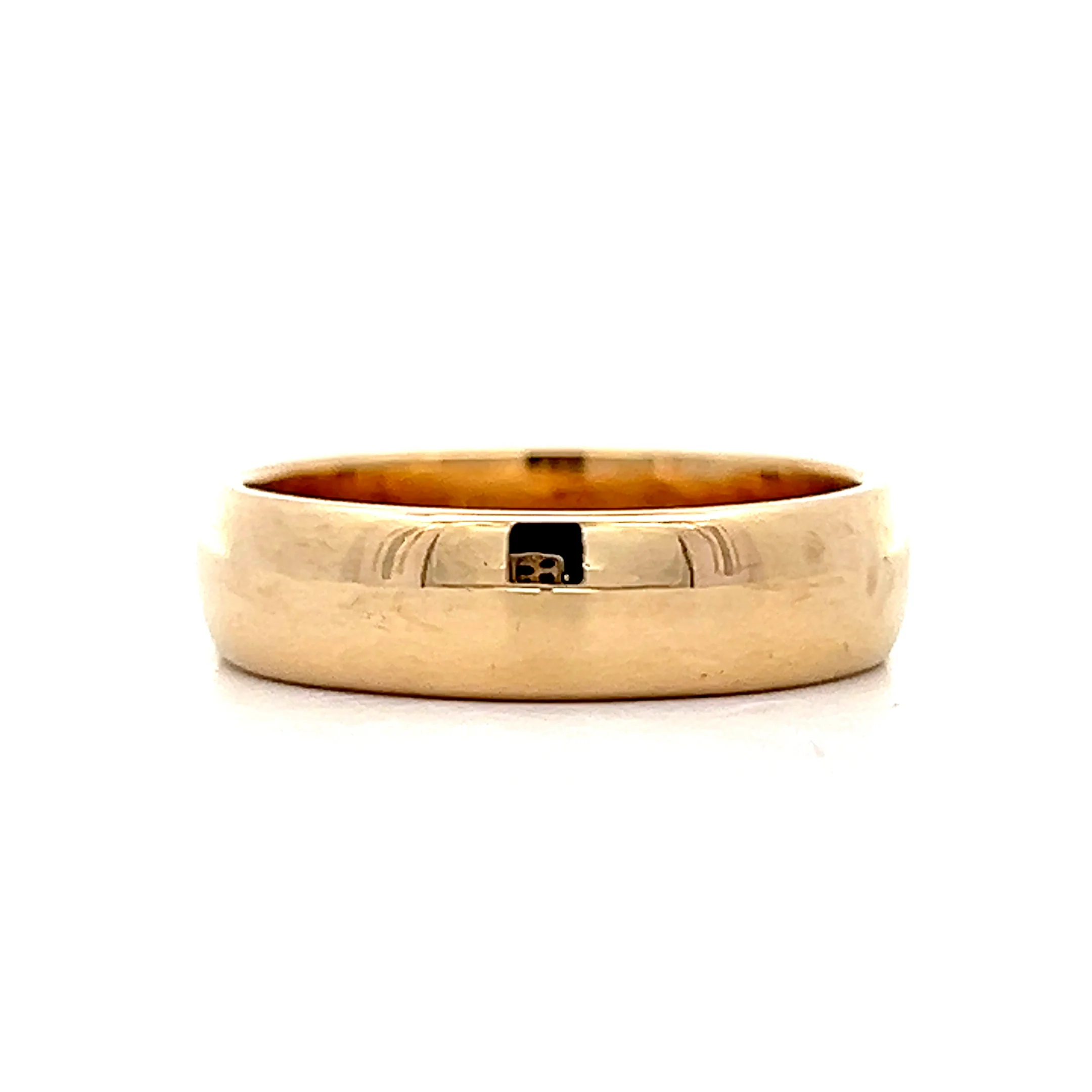 5mm European Style Wedding Band in 14k - Image 2