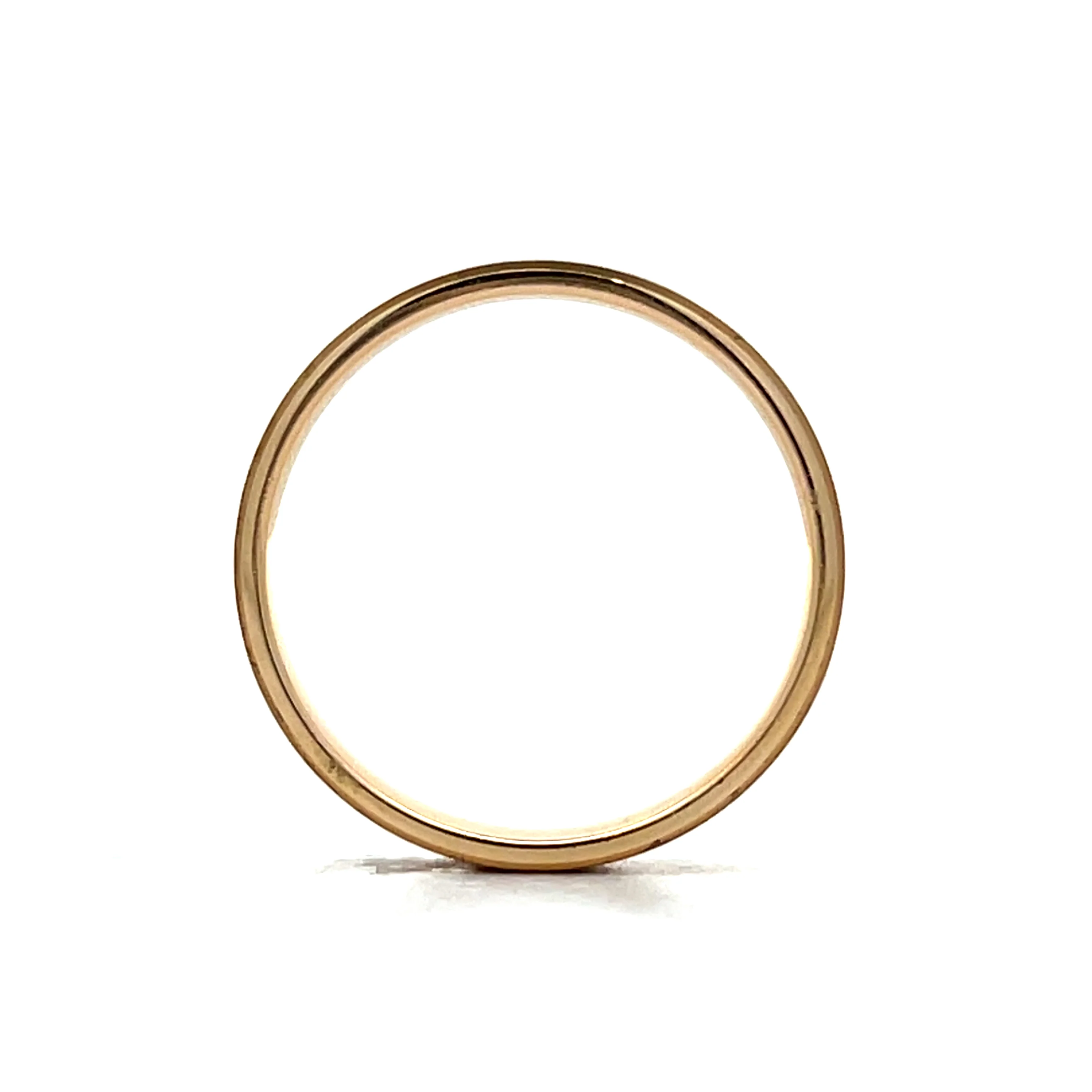 5mm Mens Geometric Textured Wedding Band in 14k - Image 4