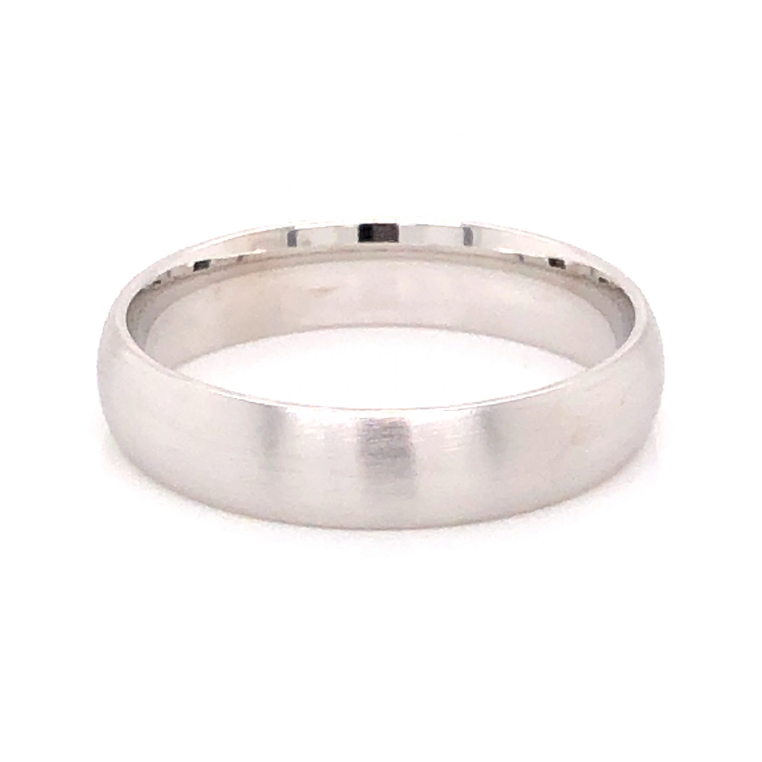 5mm Men's Wedding Band in 14K White Gold - Image 2
