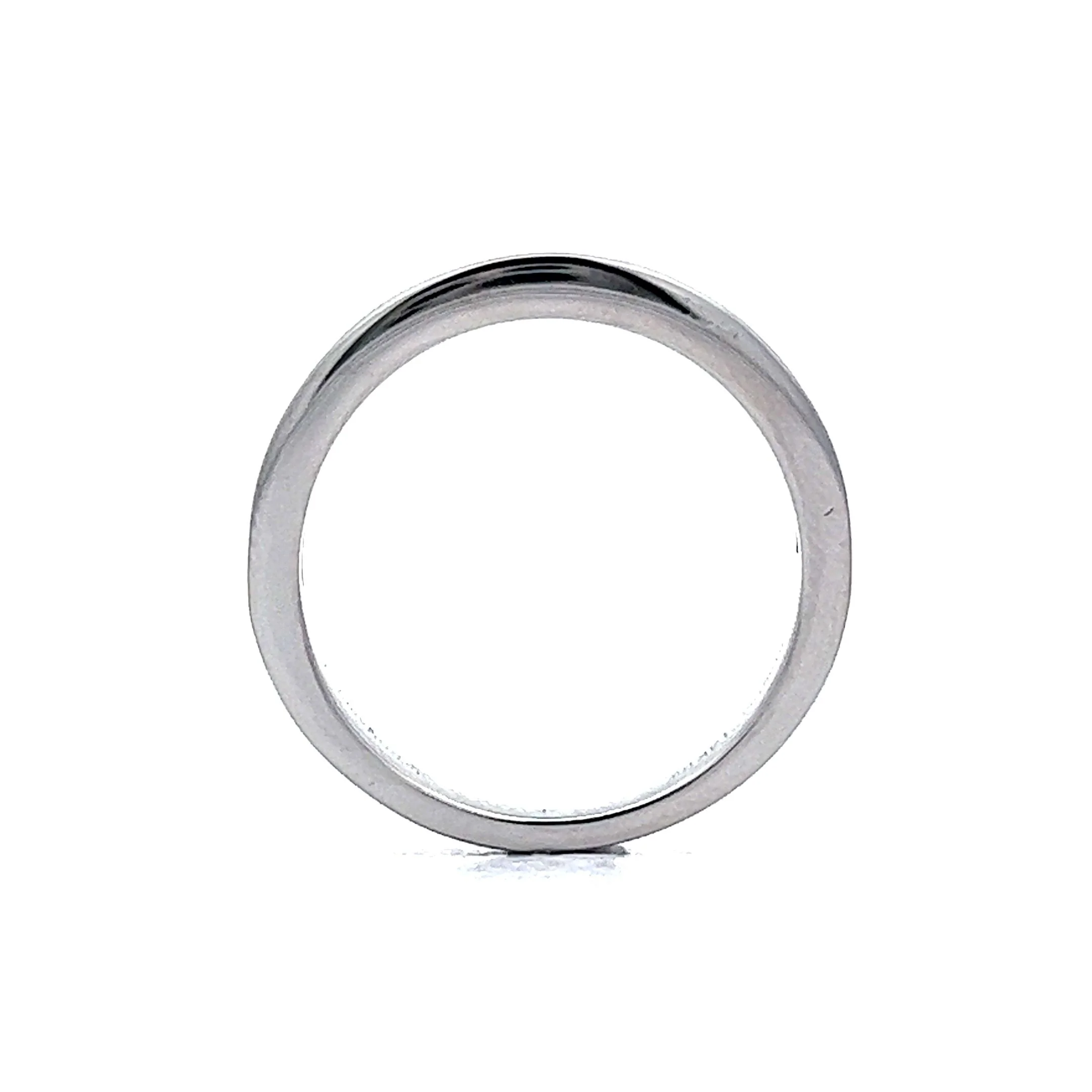 .60 Baguette Diamond Wedding Band in 14k White Gold - Image 4
