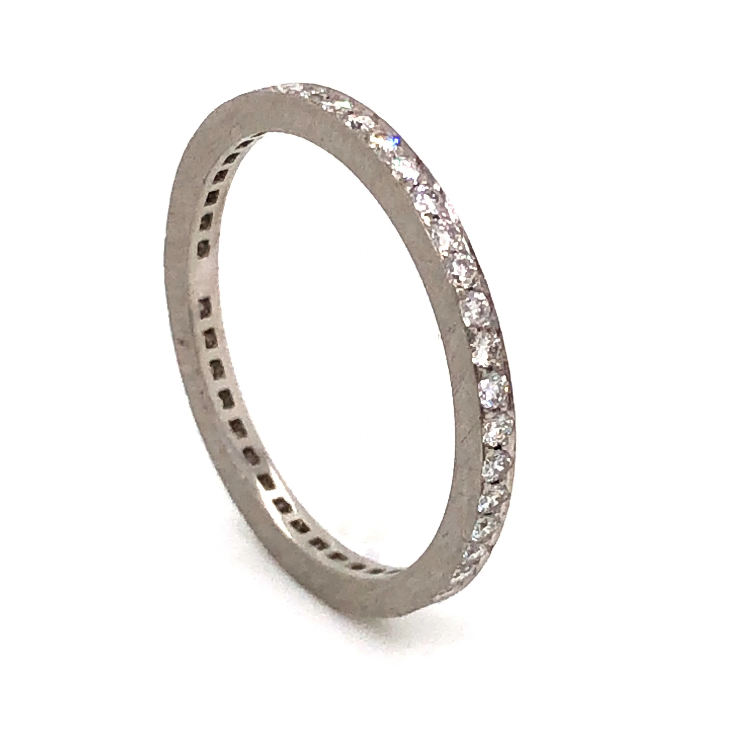 .63 Diamond Eternity Wedding Band in Platinum - Image 2