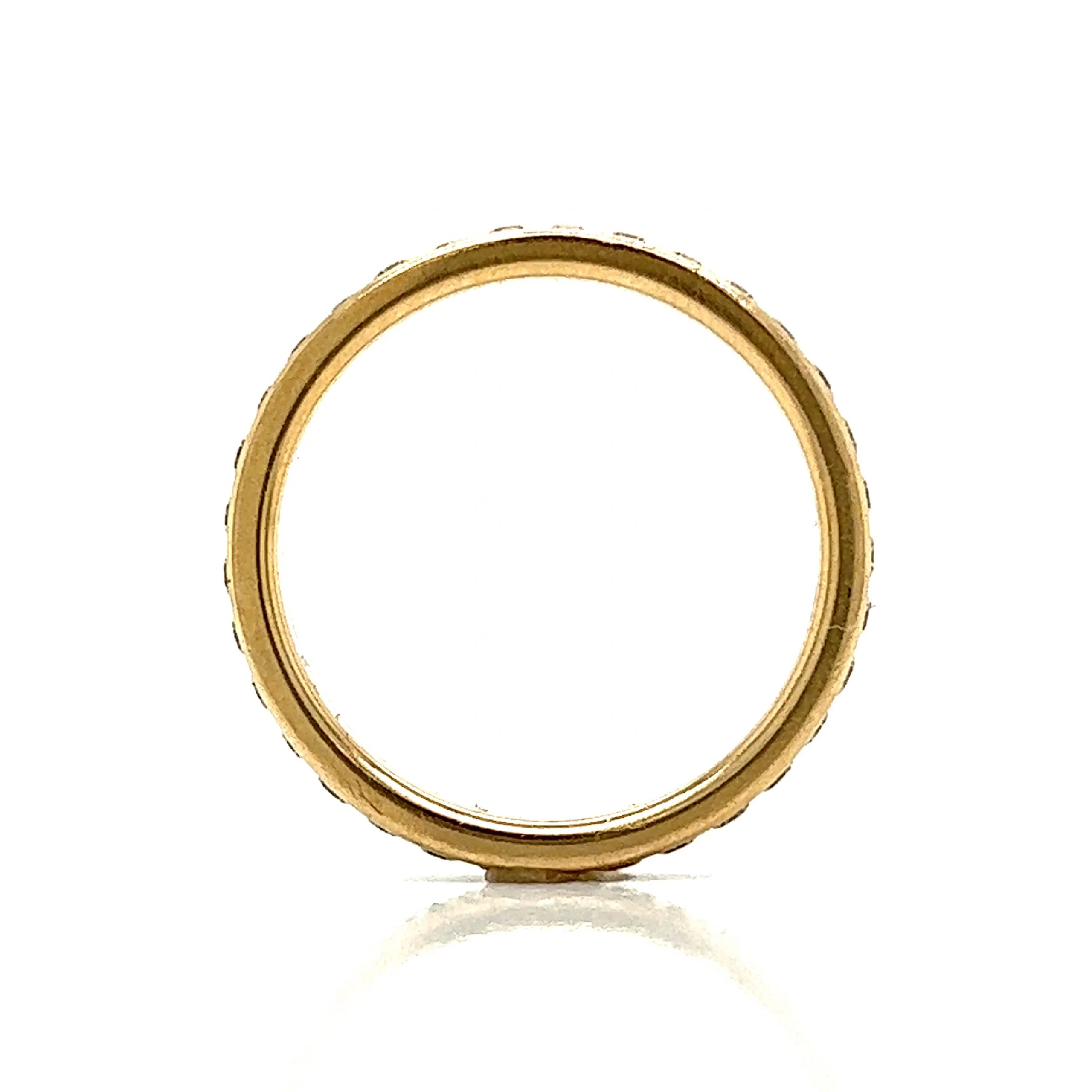 .64 Channel Set Diamond Eternity Band in 14k Yellow Gold - Image 4