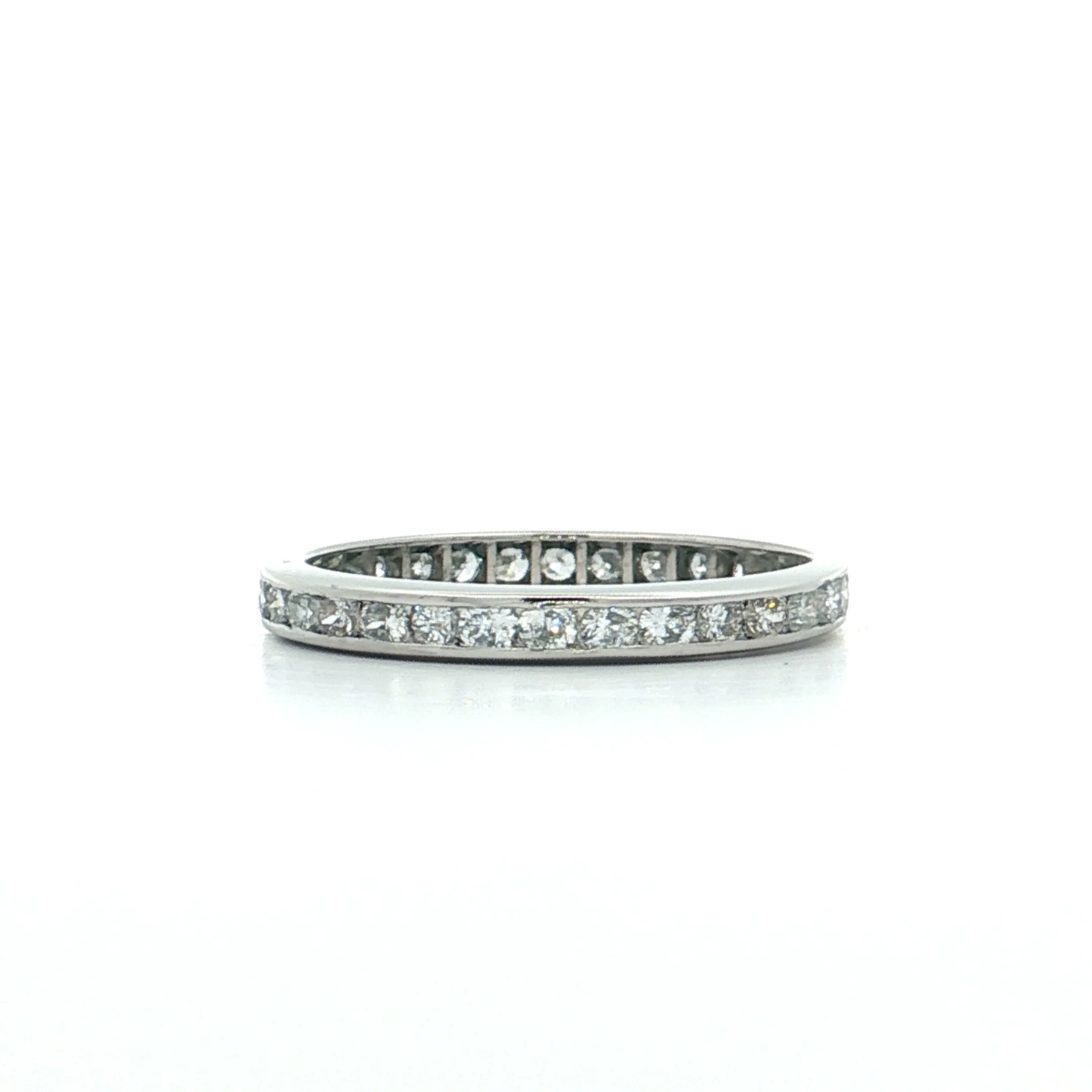 .64 Diamond Eternity Wedding Band in Platinum - Image 3